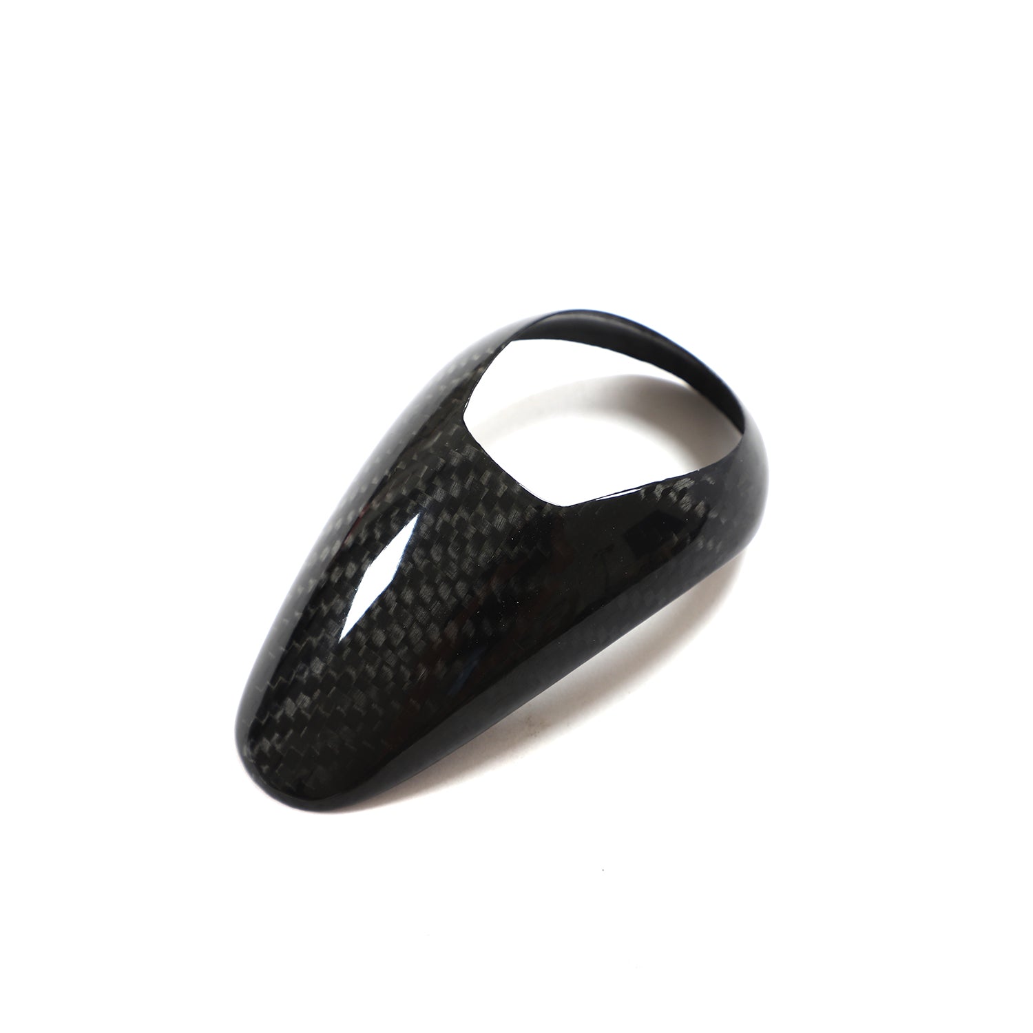 LHD Carbon Fiber Gear Shift Knob Cover Trim for BMW M2/M3/M4/M5/M6/X5M/X6M