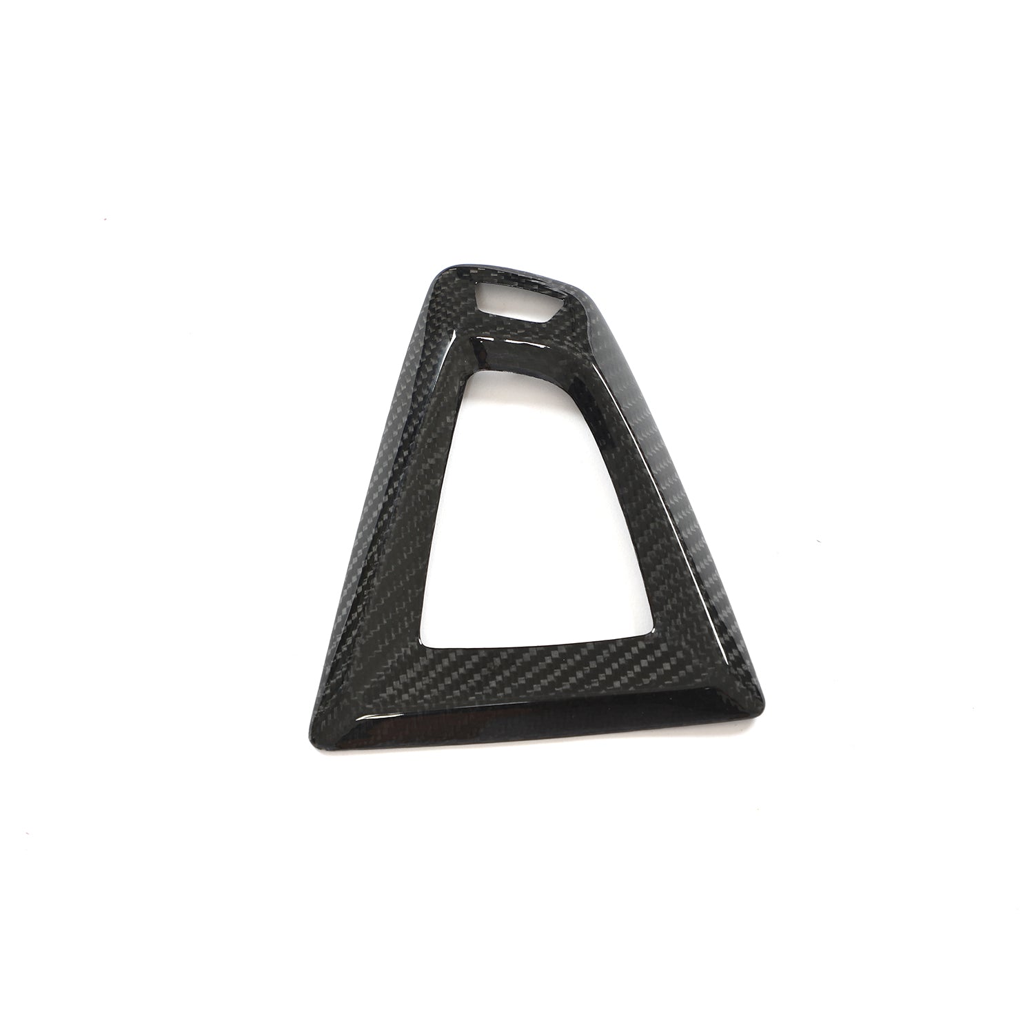 LHD Carbon Fiber Gear Shift Knob Base Trim for BMW M3 F80, M4 F82/F83 (2014-2020)