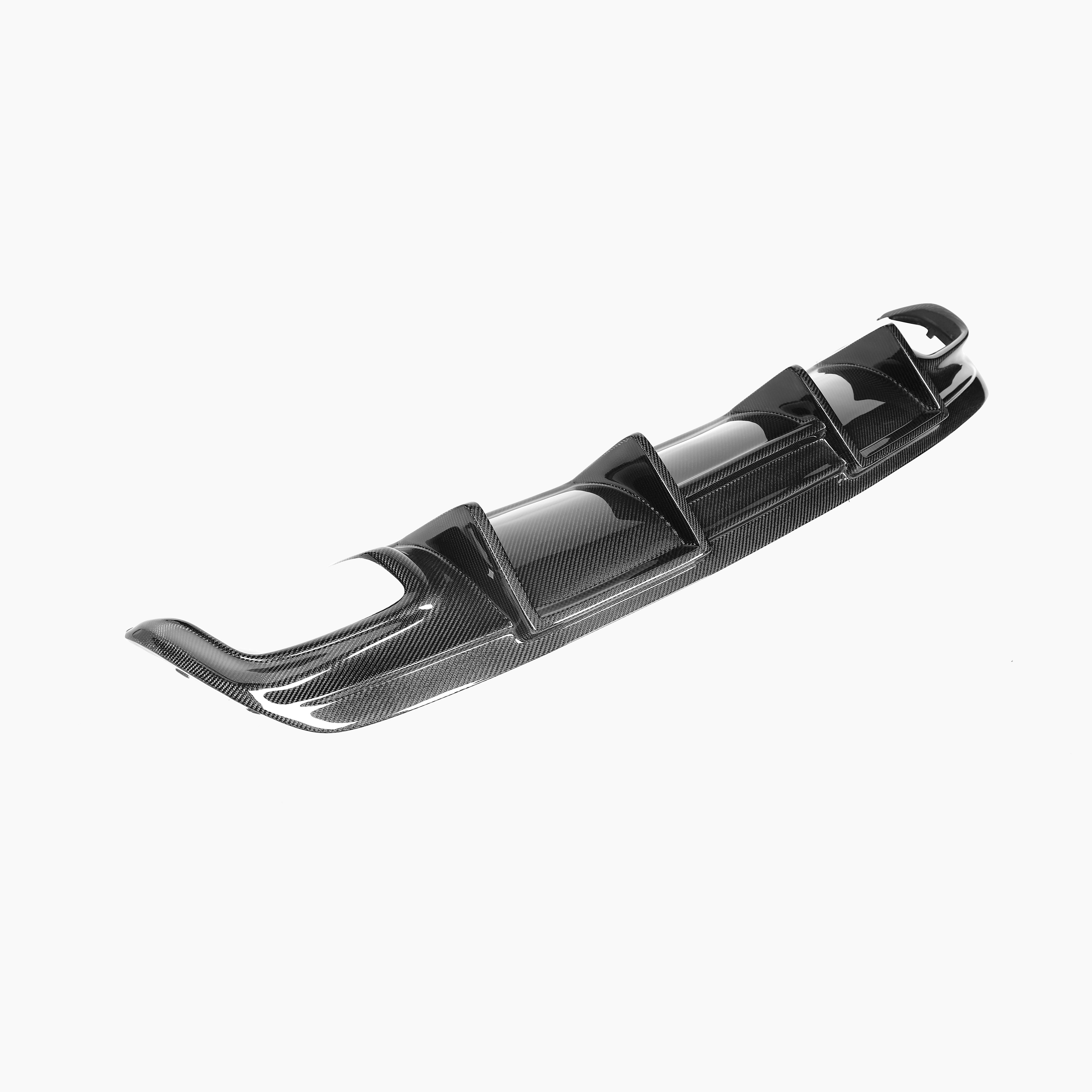 FD Style Carbon Fiber Rear Diffuser for Mercedes-Benz CLA C117 & CLA 45 AMG  Pre‑Facelift & Facelift (2013–2019)