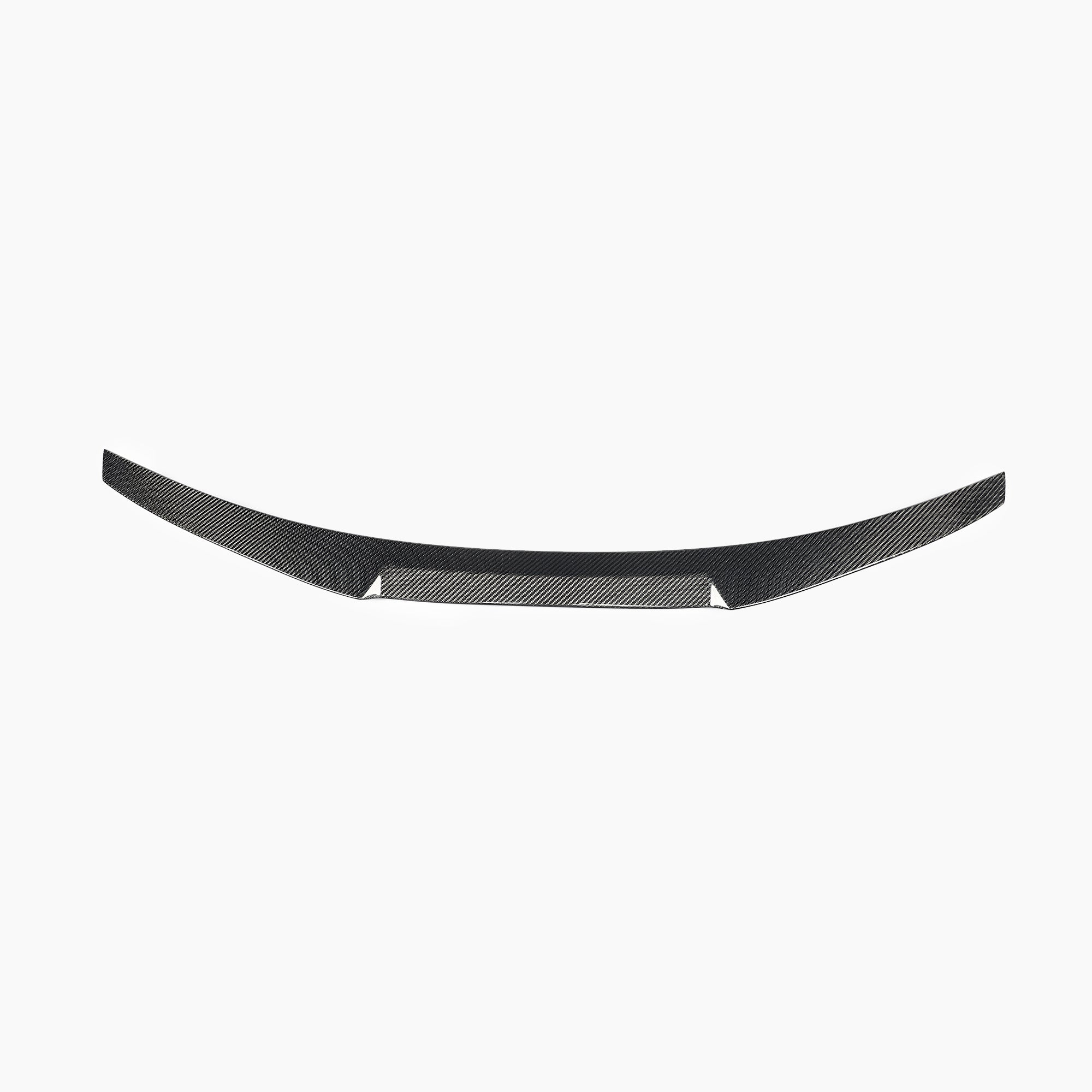 Audi A5 / S5 / RS5 B9 / B9.5 M4 Style Carbon Fiber Trunk Spoiler - front view