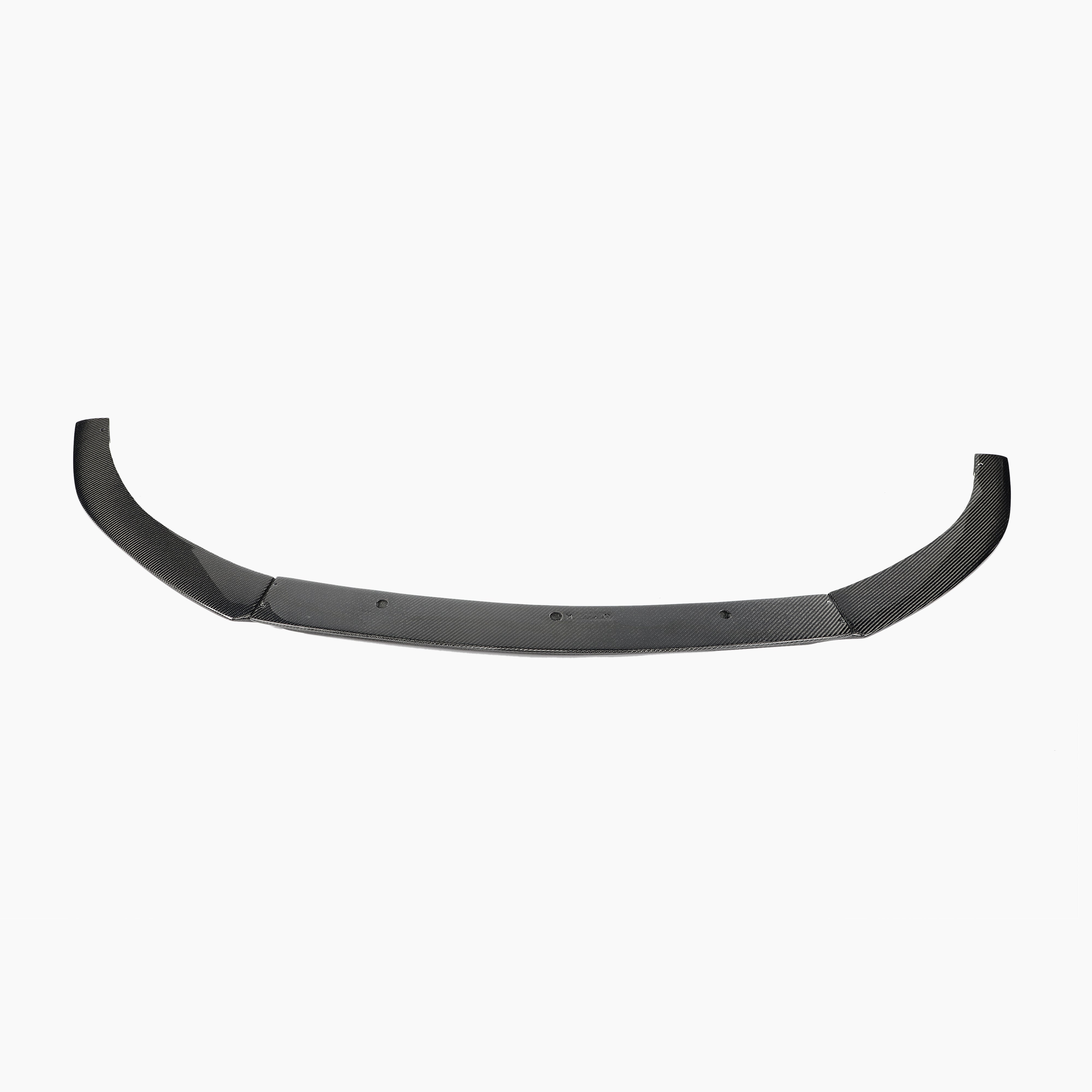 Benz C‑Class W205 Pre‑Facelift Front Lip Carbon Fiber back view