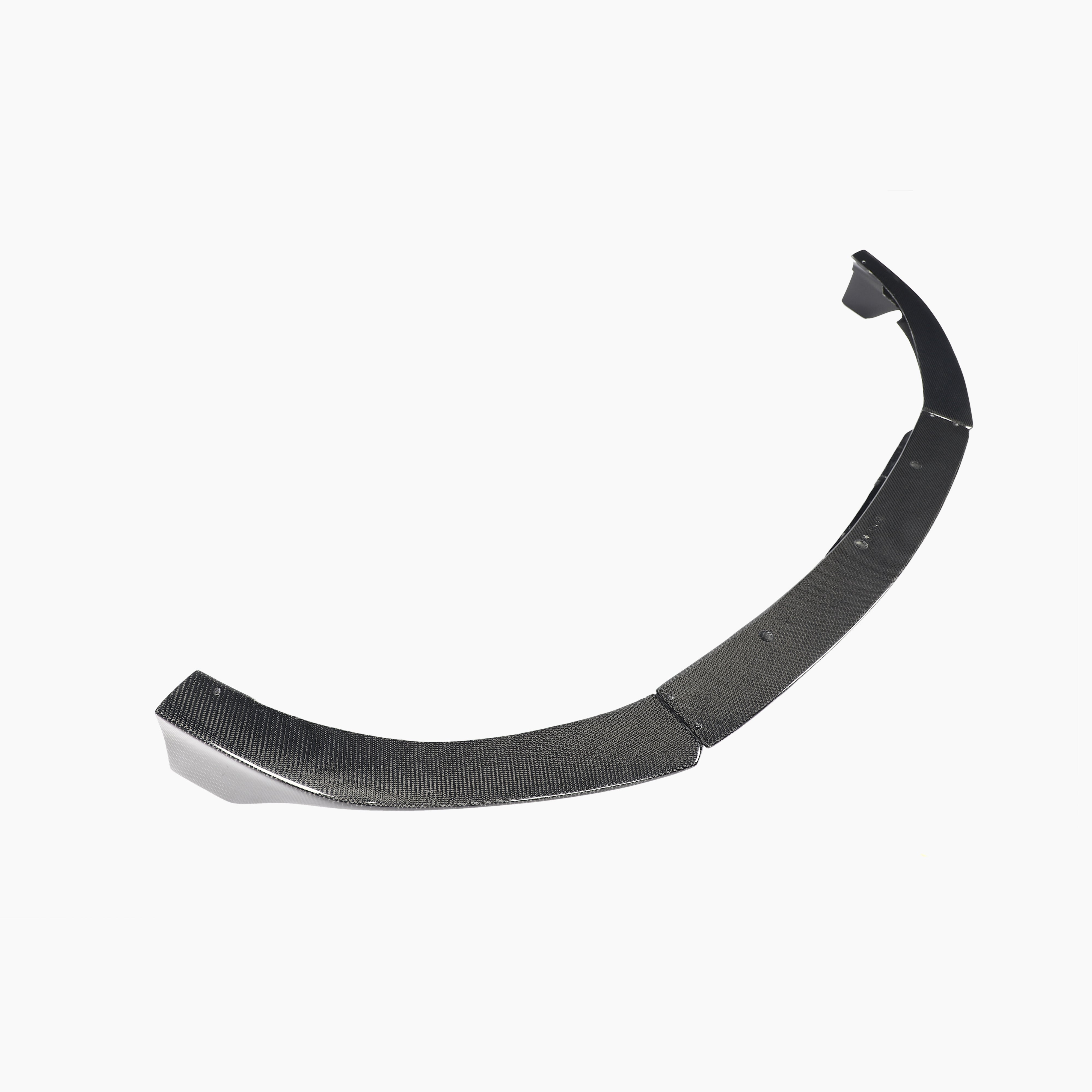 Benz C‑Class W205 Pre‑Facelift Front Lip Carbon Fiber close-up