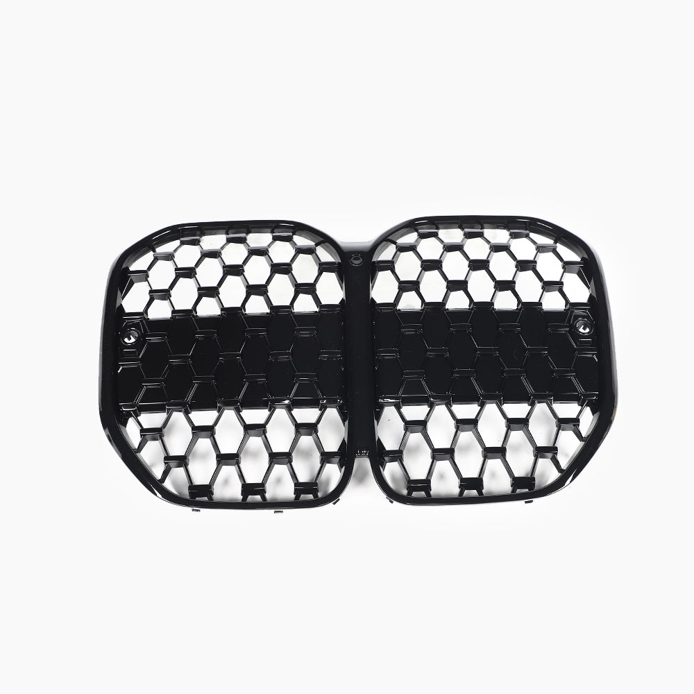 Gloss Black Diamond Grill for BMW 4 Series G22(without ACC)(2021+)
