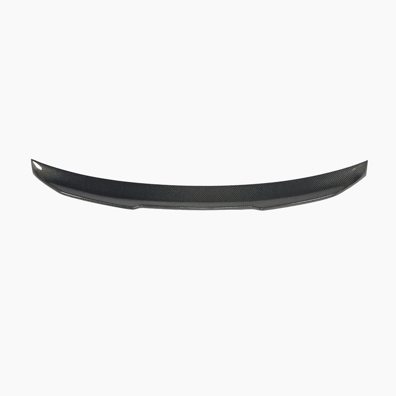 Audi A5 / S5 B9/B9.5 PSM Style Carbon Fiber Trunk Spoiler - front view