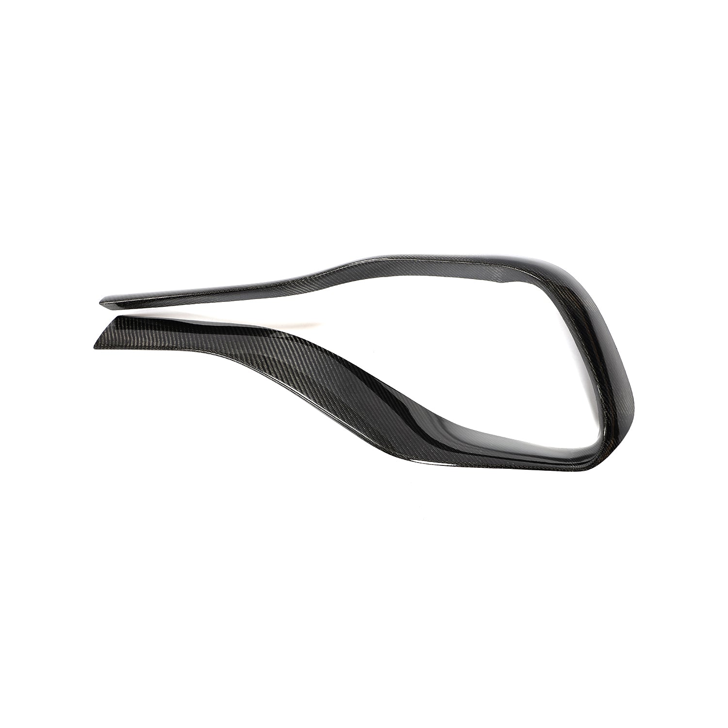 ST Style Carbon Fiber Front Bumper Vent Cover for Mercedes Benz GLA 45 S AMG & H247 Pre‑Facelift (2020-2022)