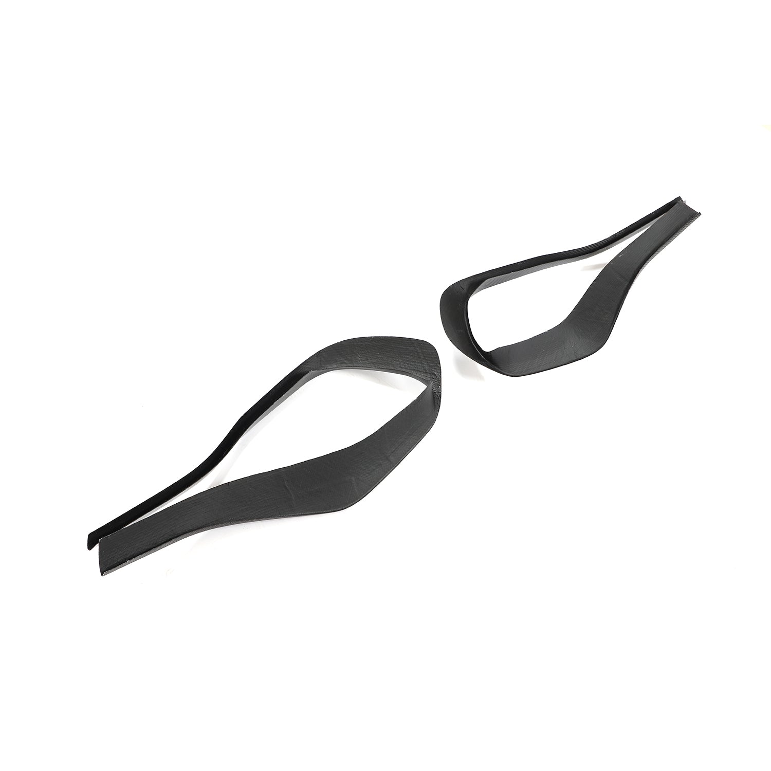 ST Style Carbon Fiber Front Bumper Vent Cover for Mercedes Benz GLA 45 S AMG & H247 Pre‑Facelift (2020-2022)