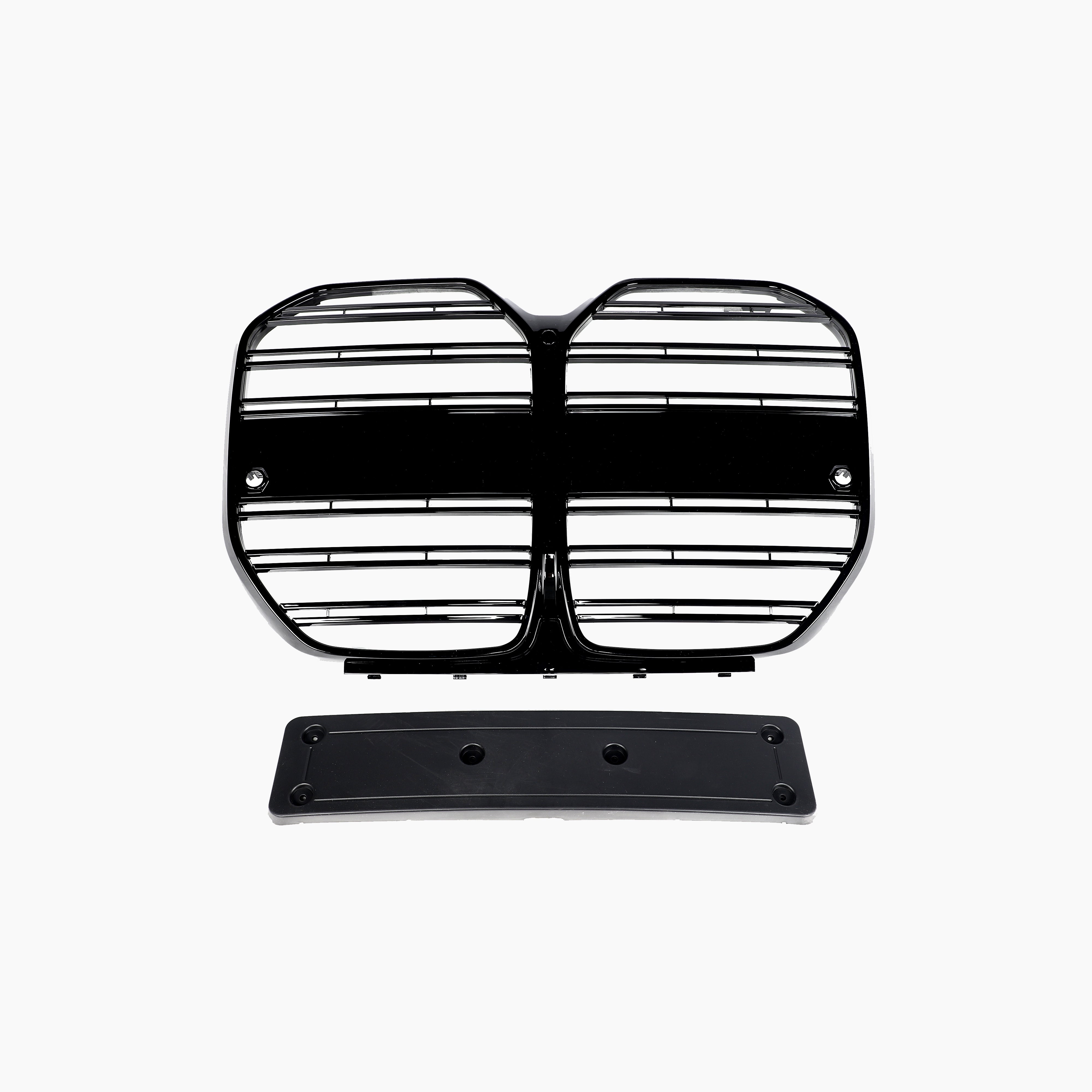 M Style Gloss Black Front Grille for BMW 4 Series, i4 G26 Gran Coupe(without ACC) (2021+)