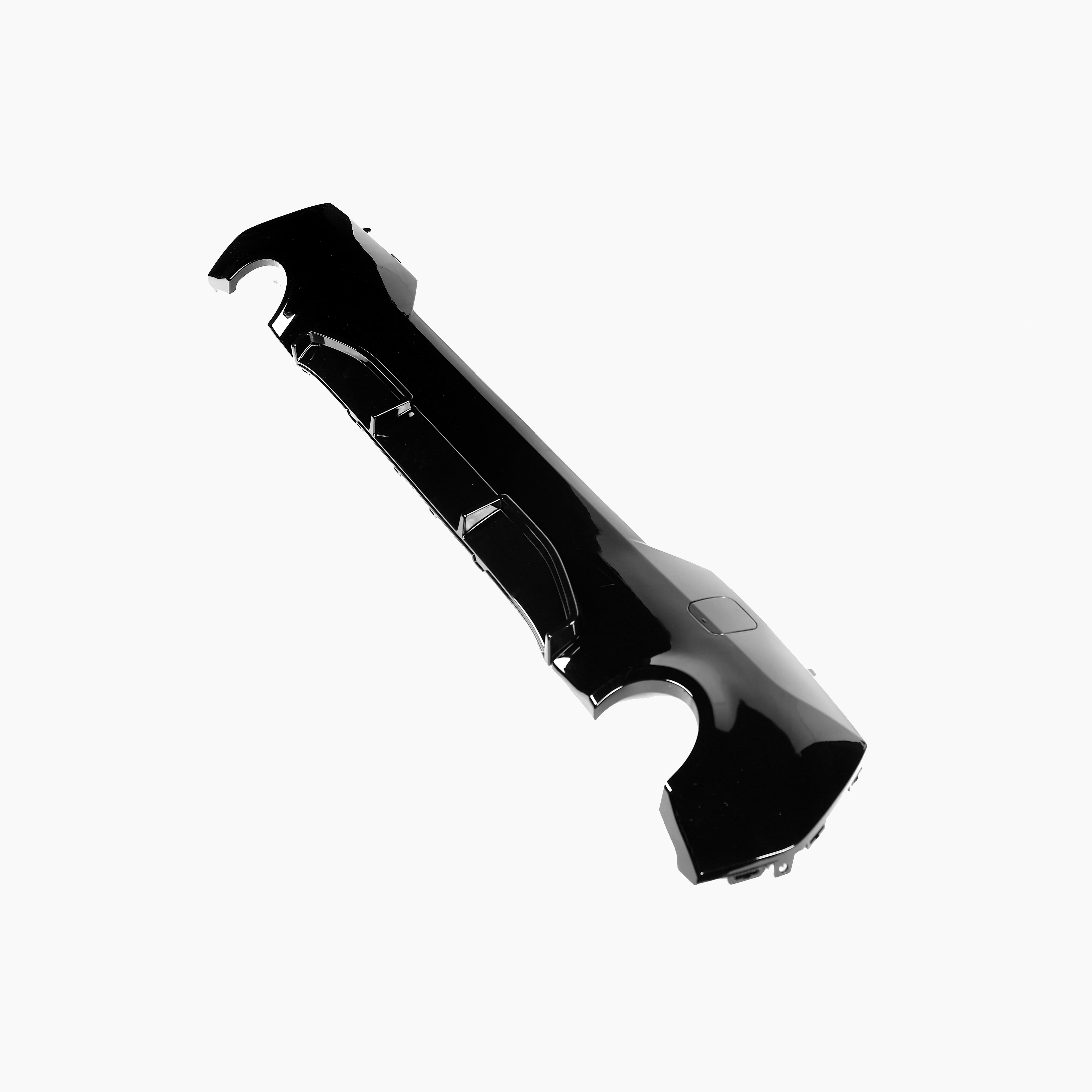 MP Style Gloss Black Diffuser for BMW 4 Series G22(2021+)(Single Single Out)