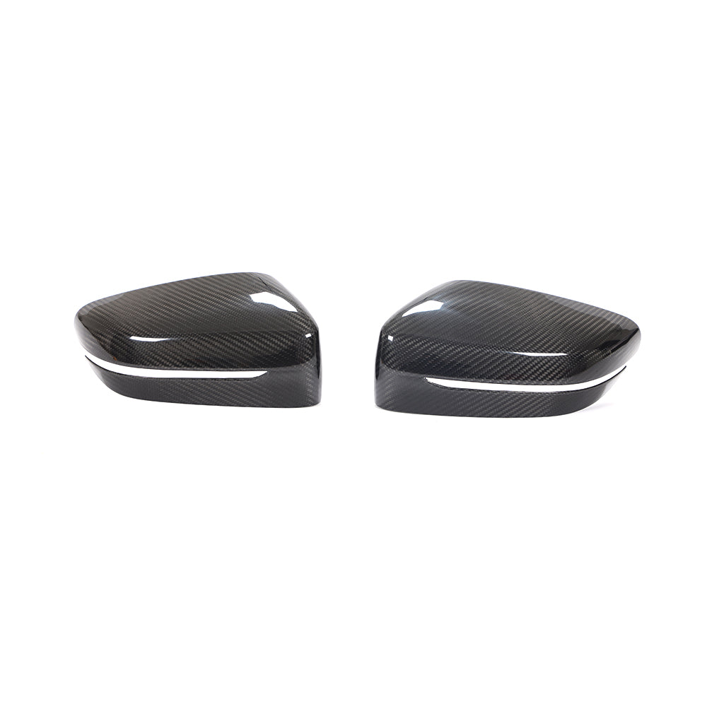 OEM Style Carbon Fiber Mirror Caps for BMW G30 G31 Pre-LCI G11 G12 LCI (2017–2020)