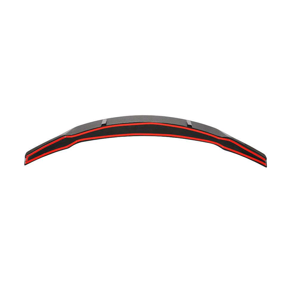 R Style Carbon Fiber Rear Wing Spoiler for Mercedes Benz C lass C205/C43 C63 AMG  Coupe 2-Door(2014+)