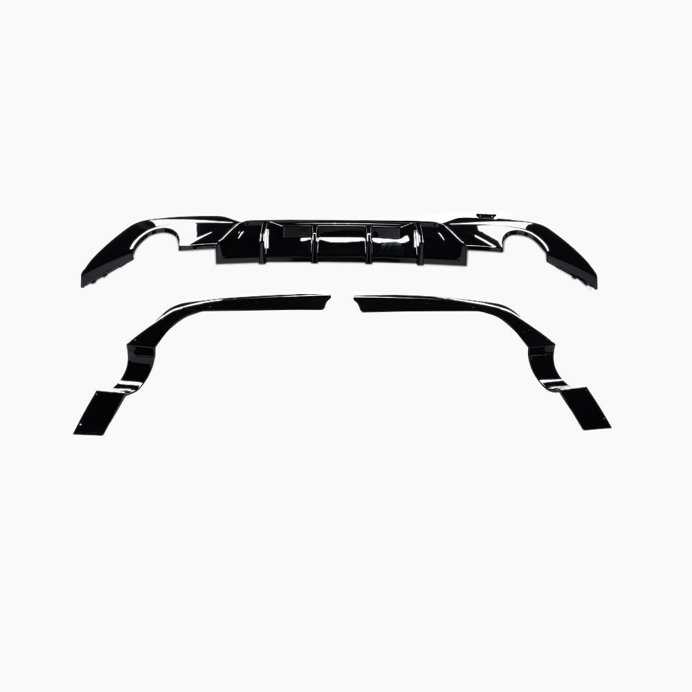 MPC Style Gloss Black Diffuser for BMW 3 Series G20(2019+)(Double Single Out)