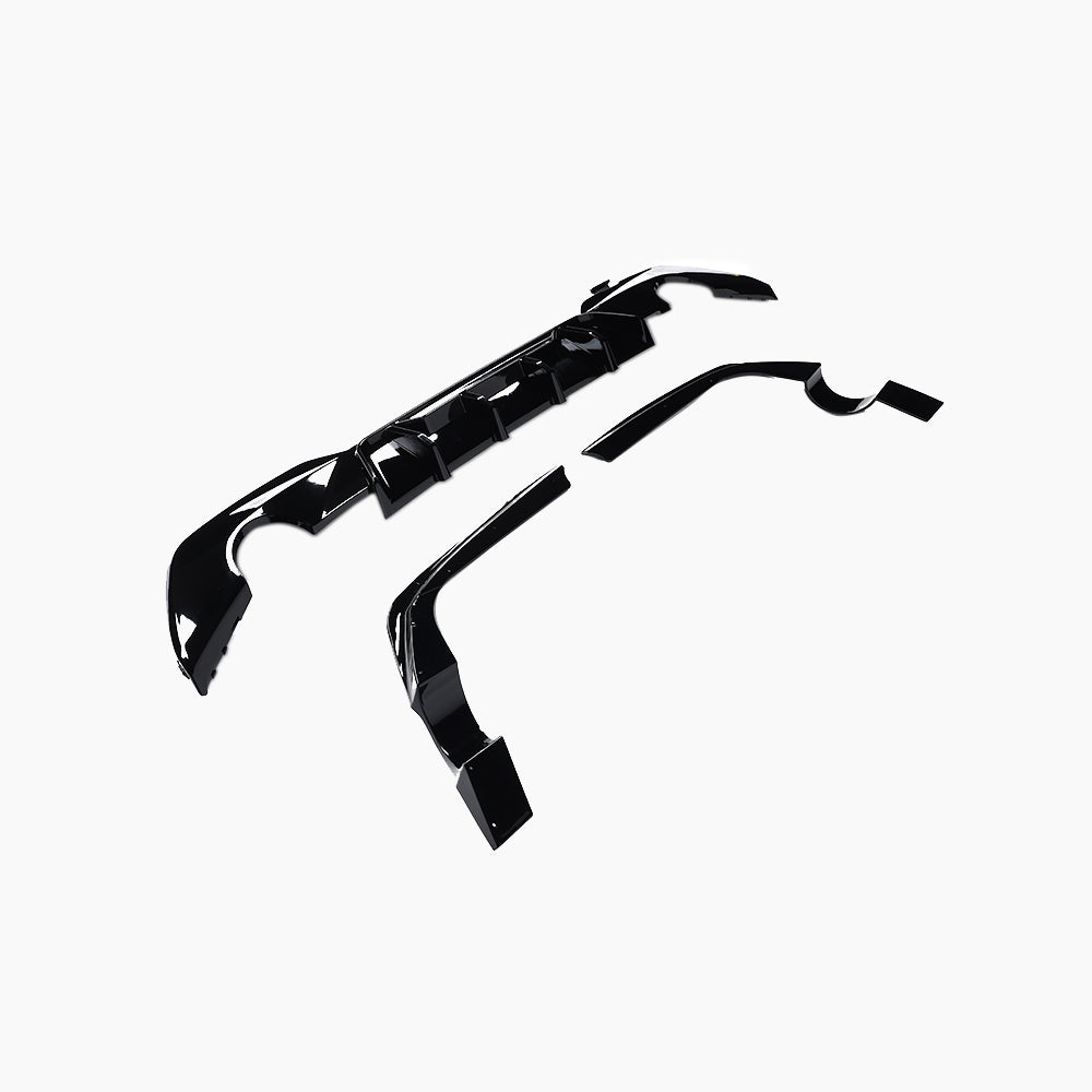 MPC Style Gloss Black Diffuser for BMW 3 Series G20(2019+)(Double Single Out)