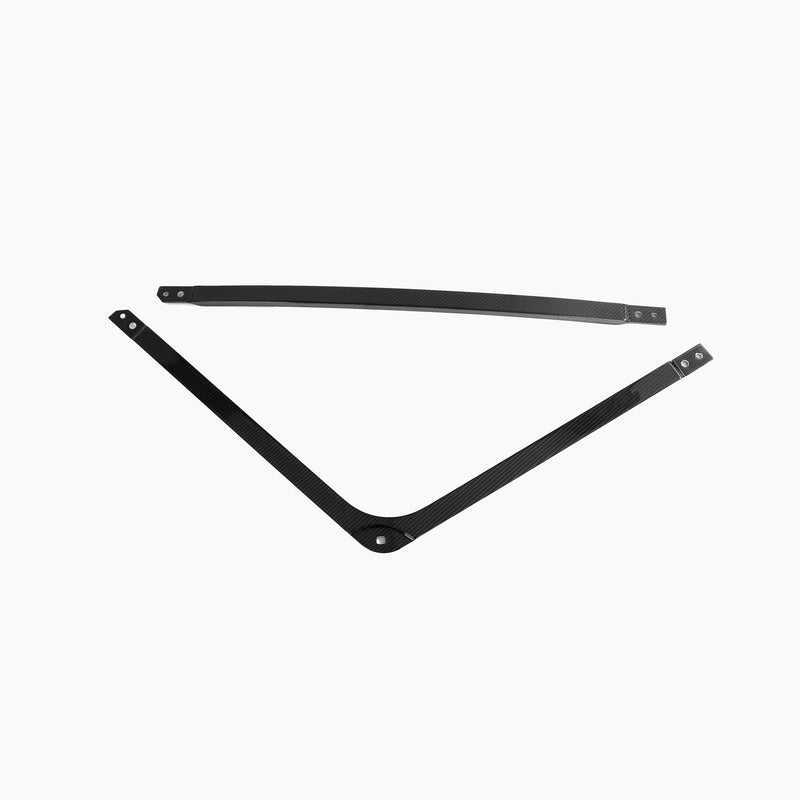 BMW M3 G80 M4 G82 G83 ST Style Carbon Fiber Strut Bar - front view