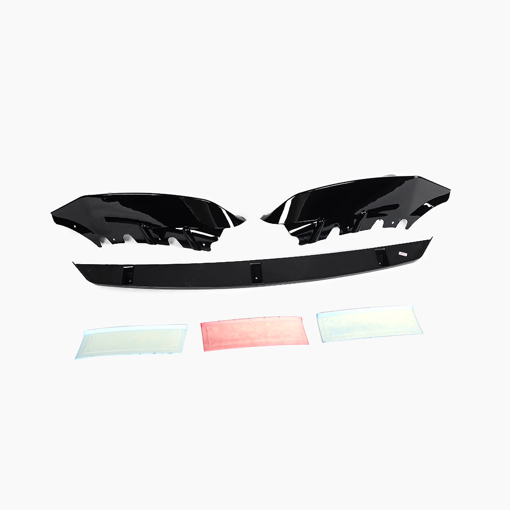MP Style Gloss Black Front Lip for BMW 5 Series  G30 (2017-2023)
