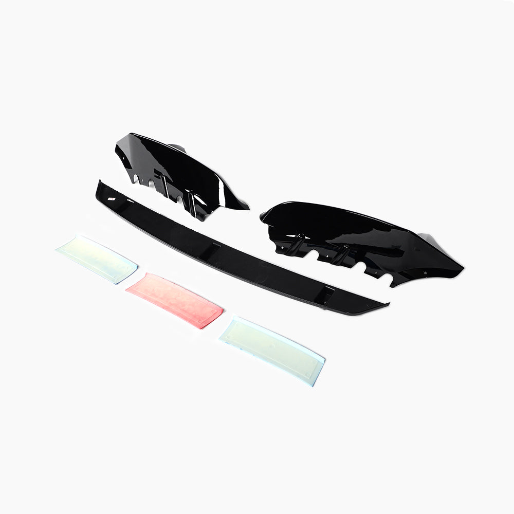 MP Style Gloss Black Front Lip for BMW 5 Series  G30 (2017-2023)