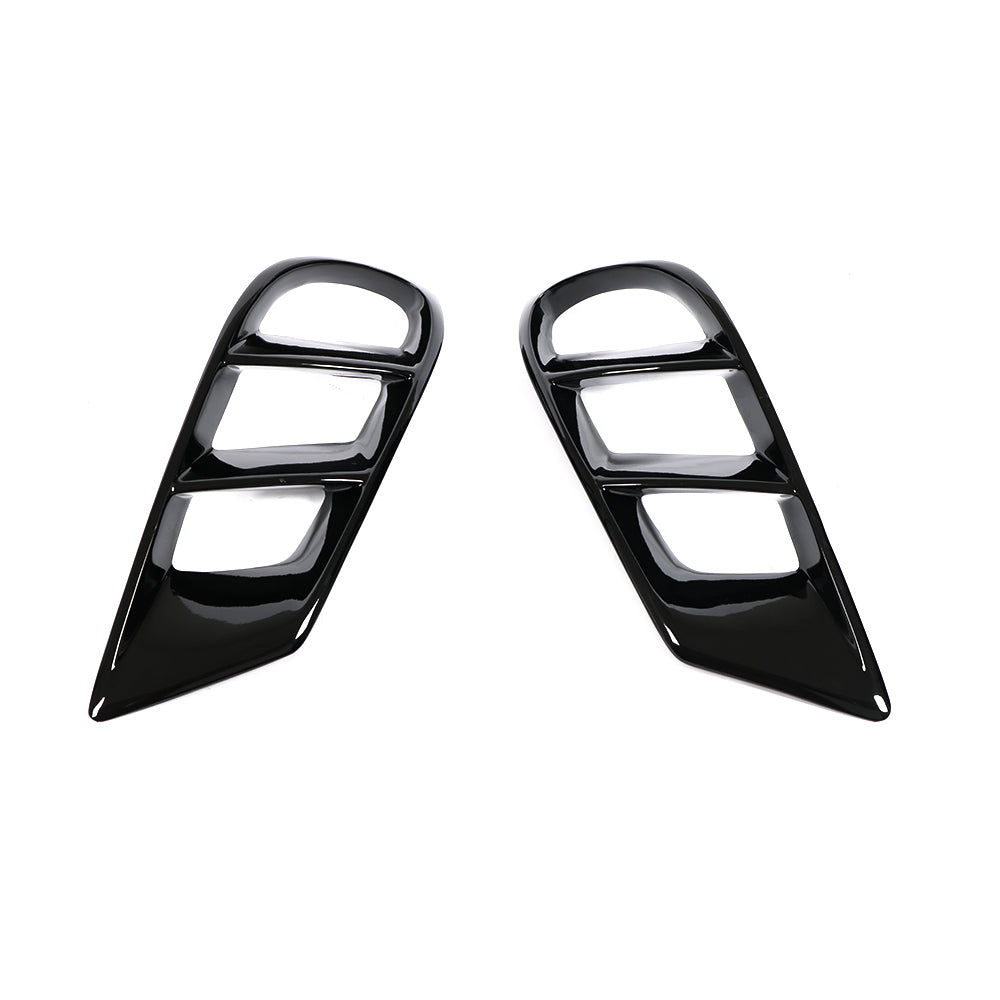 ST Style Gloss Black Fog Air Vent Cover for Mercedes-Benz CLS C218 Facelift (2015–2017)