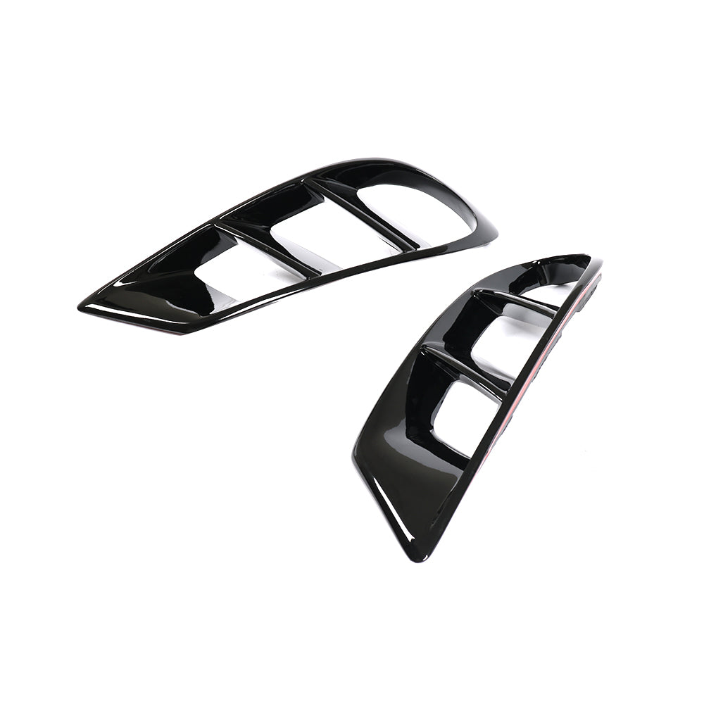 ST Style Gloss Black Fog Air Vent Cover for Mercedes-Benz CLS C218 Facelift (2015–2017)