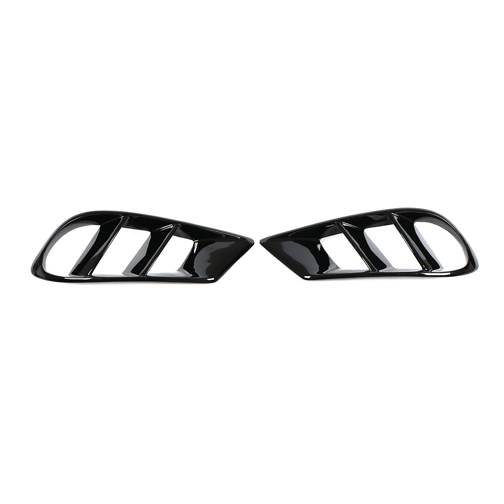 ST Style Gloss Black Fog Air Vent Cover for Mercedes-Benz CLS C218 Facelift (2015–2017)