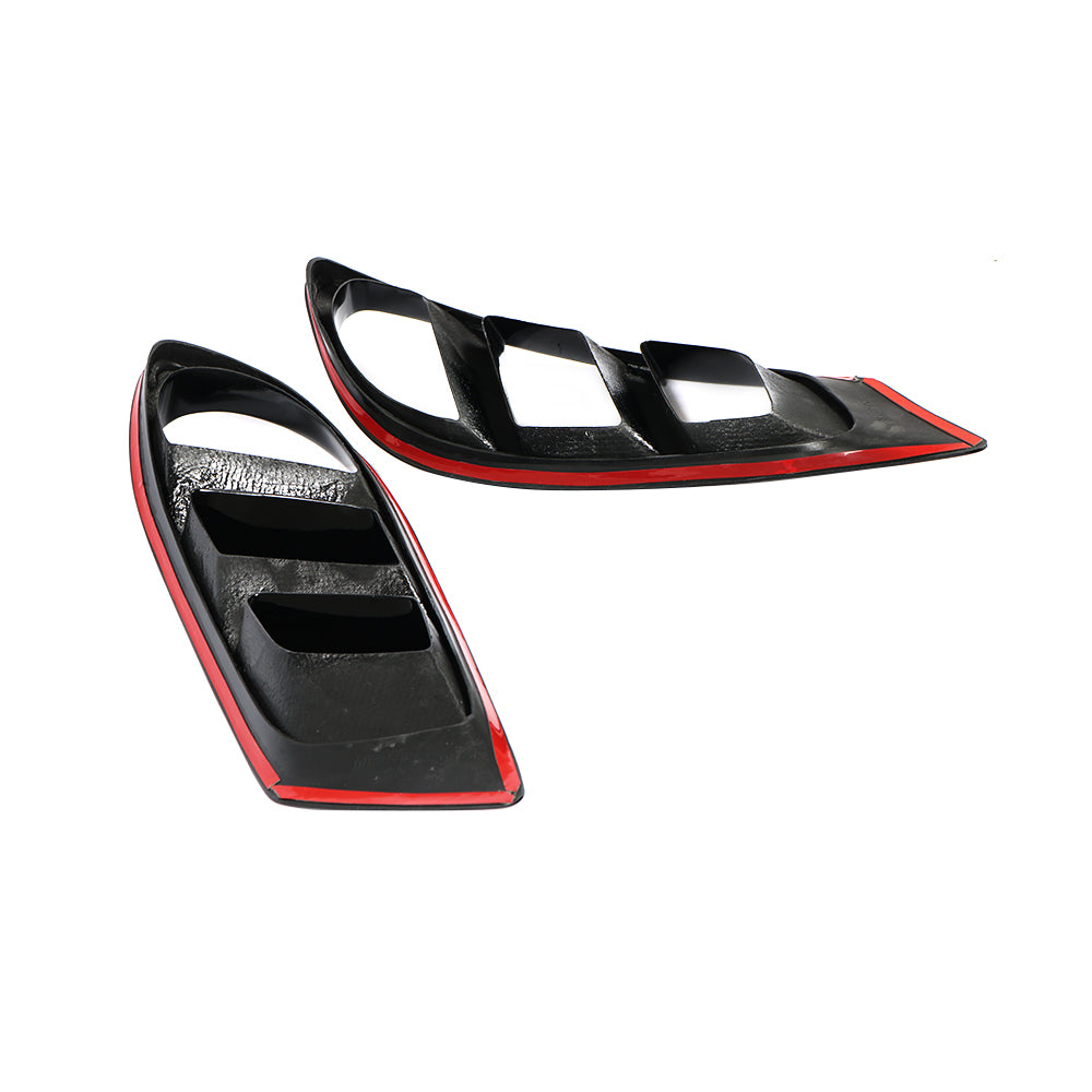 ST Style Gloss Black Fog Air Vent Cover for Mercedes-Benz CLS C218 Facelift (2015–2017)
