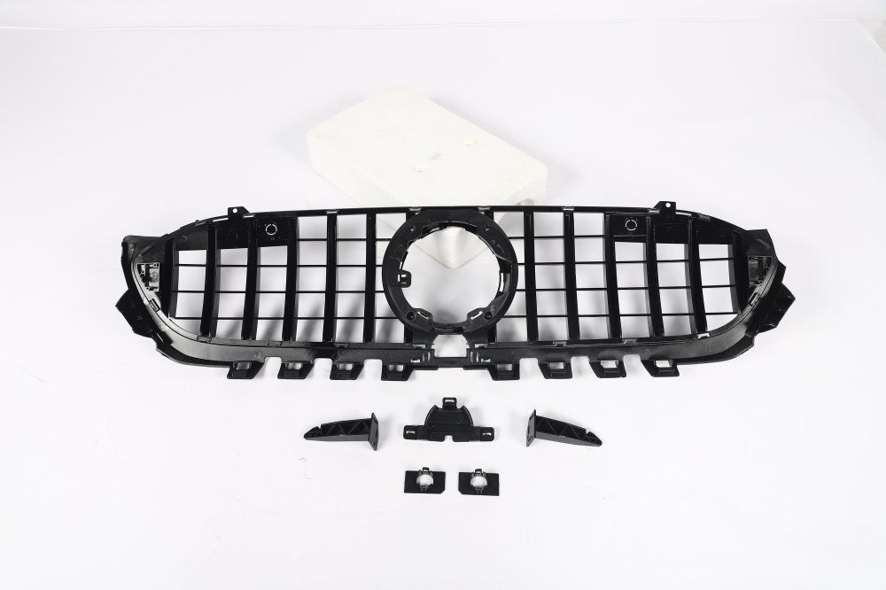 Gloss Black Front Grille For Mercedes Benz A-Class W177 (2018+)