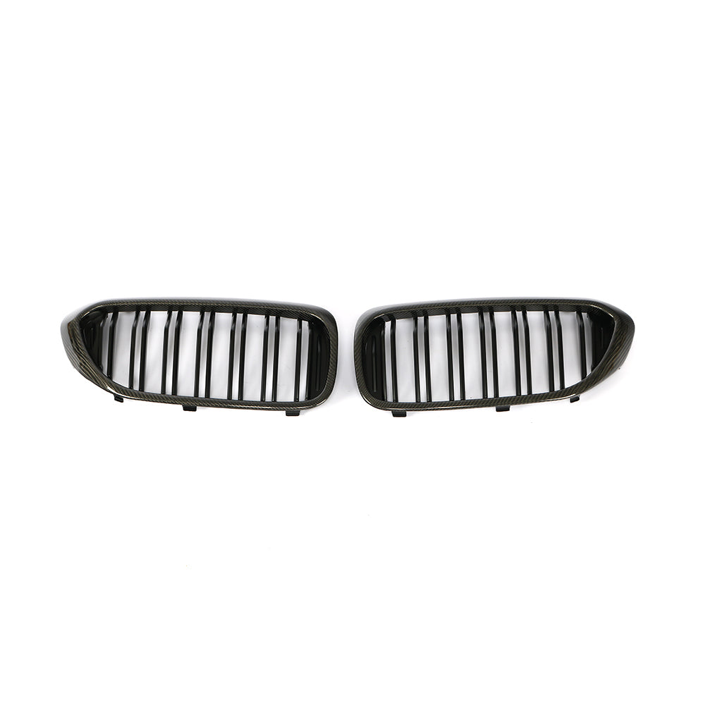 ST Style Matte Black Dual Slat Front Grille for BMW G30 G31, F90 M5 Pre-LCI (2017–2020)