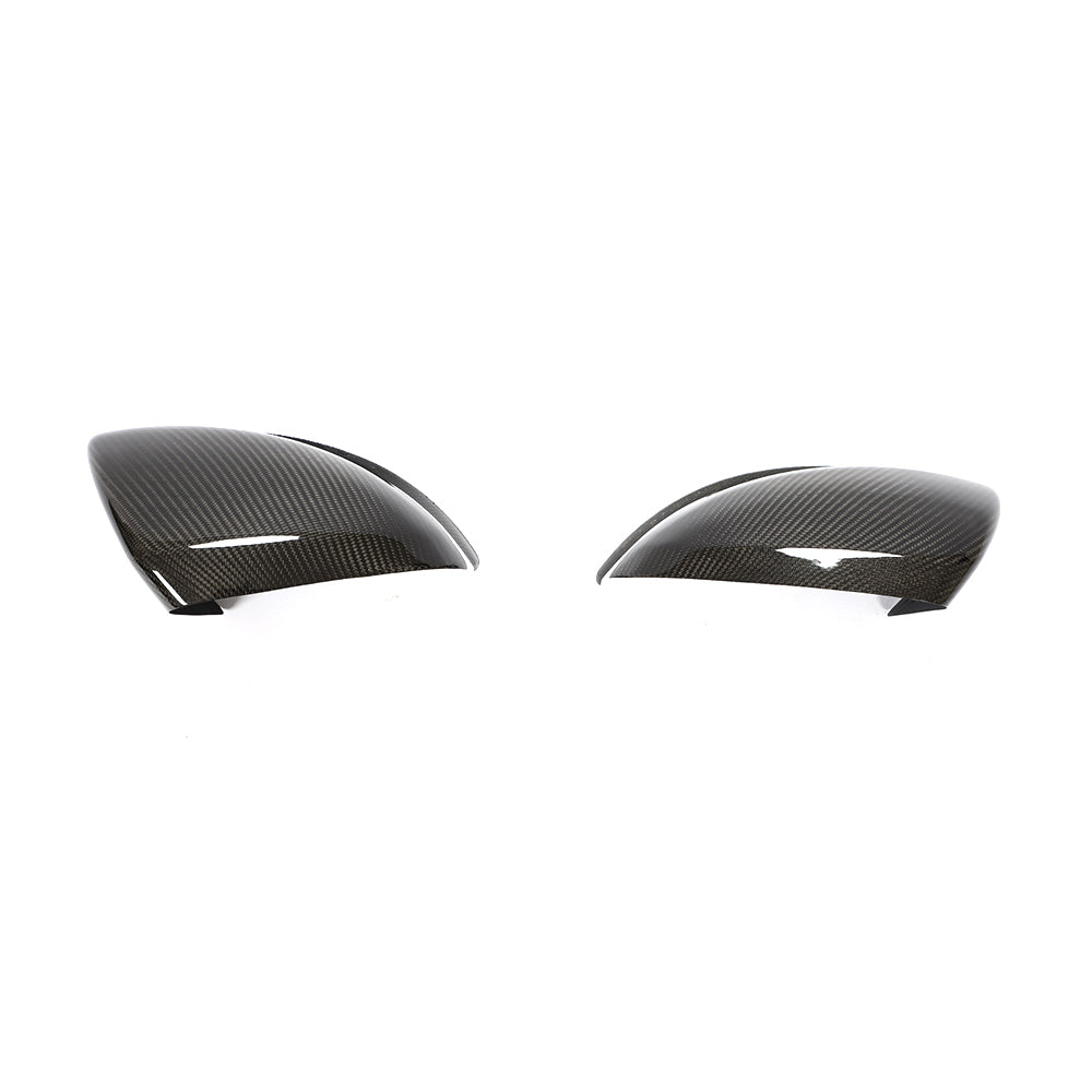 Carbon Fiber ADD ON Side Rearview Mirror Cap Cover Trim for RHD Mercedes Benz C/E/S class universal 15-19