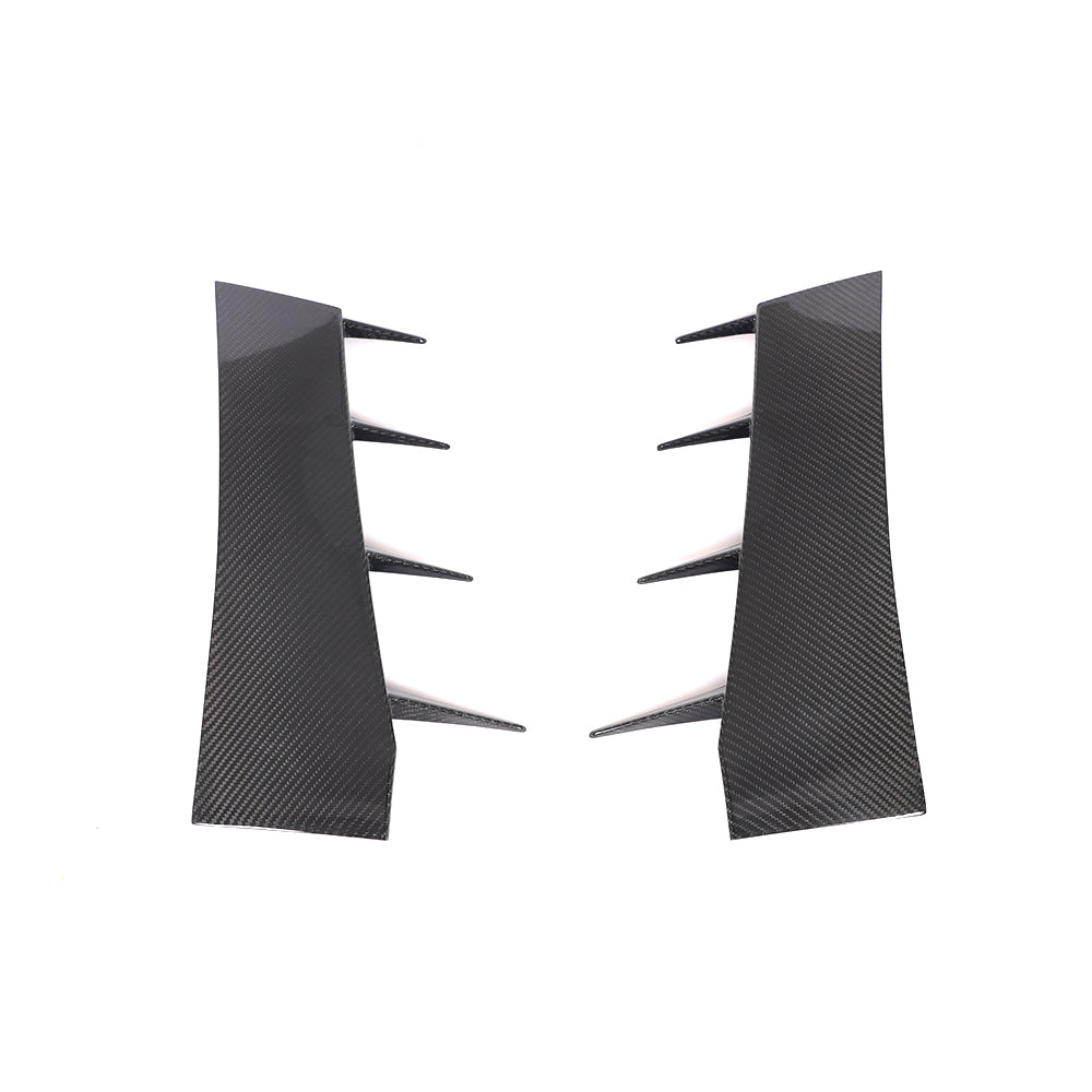 Audi R8 4S Pre‑LCI  ST Style Carbon Fiber Front Canards