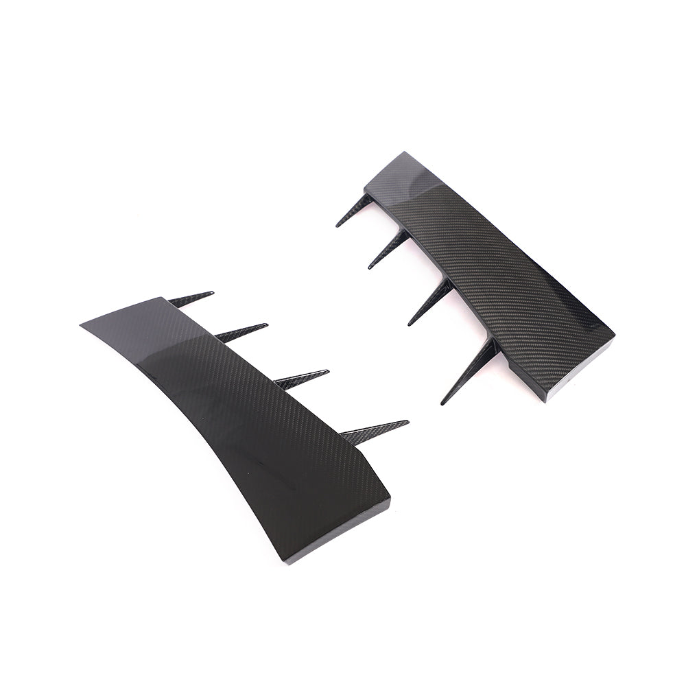 ST Style Carbon Fiber Front Canards For Audi R8 4S Pre‑LCI (2016–2018)