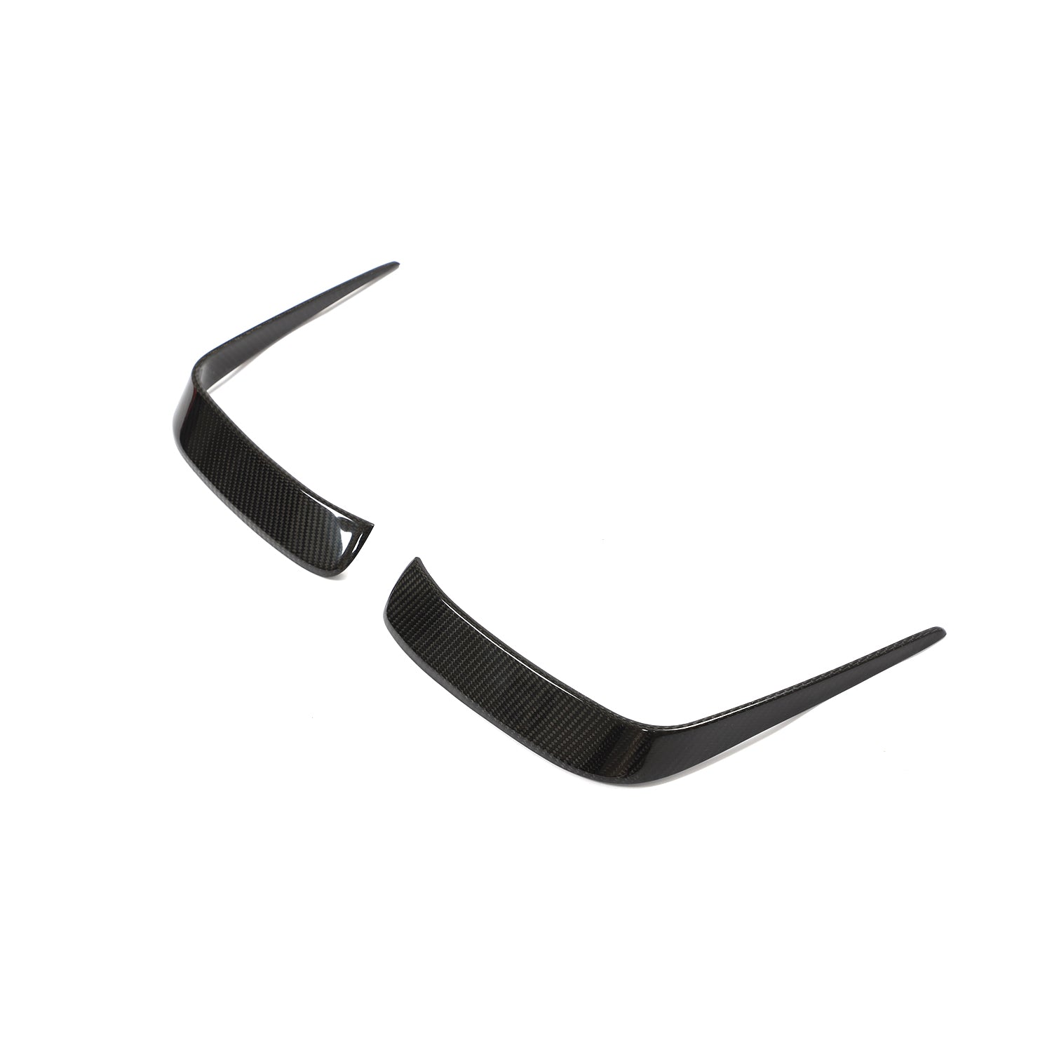 ST Style Carbon Fiber Front Canards for BMW 8 Series G14/G15/G16 (2019+)