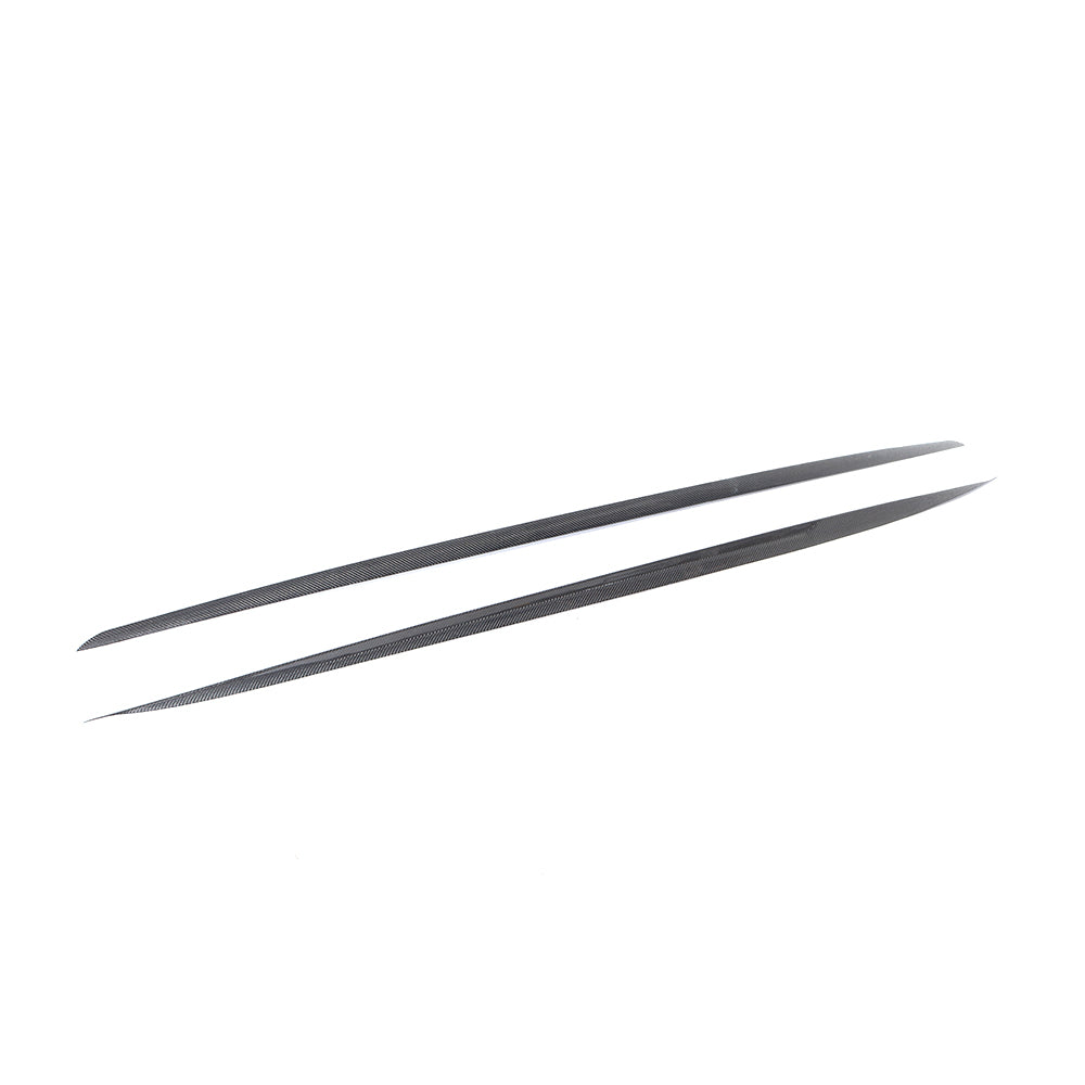 ST Style Carbon Fiber Side Skirts for Mercedes-Benz CLS C257 Pre‑Facelift (2018–2020)