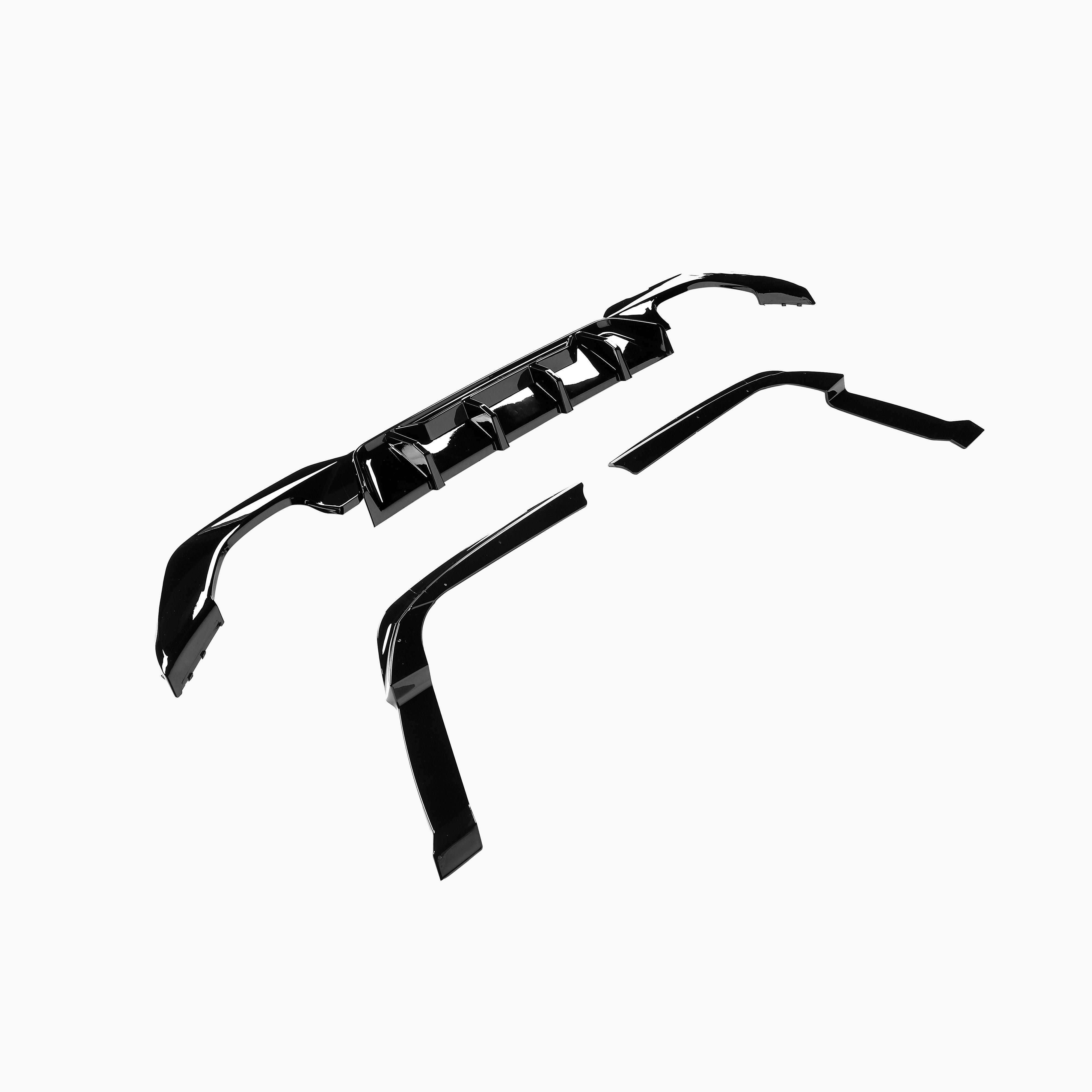 PP Style Gloss Black Diffuser for BMW 3 Series G20(2019+)