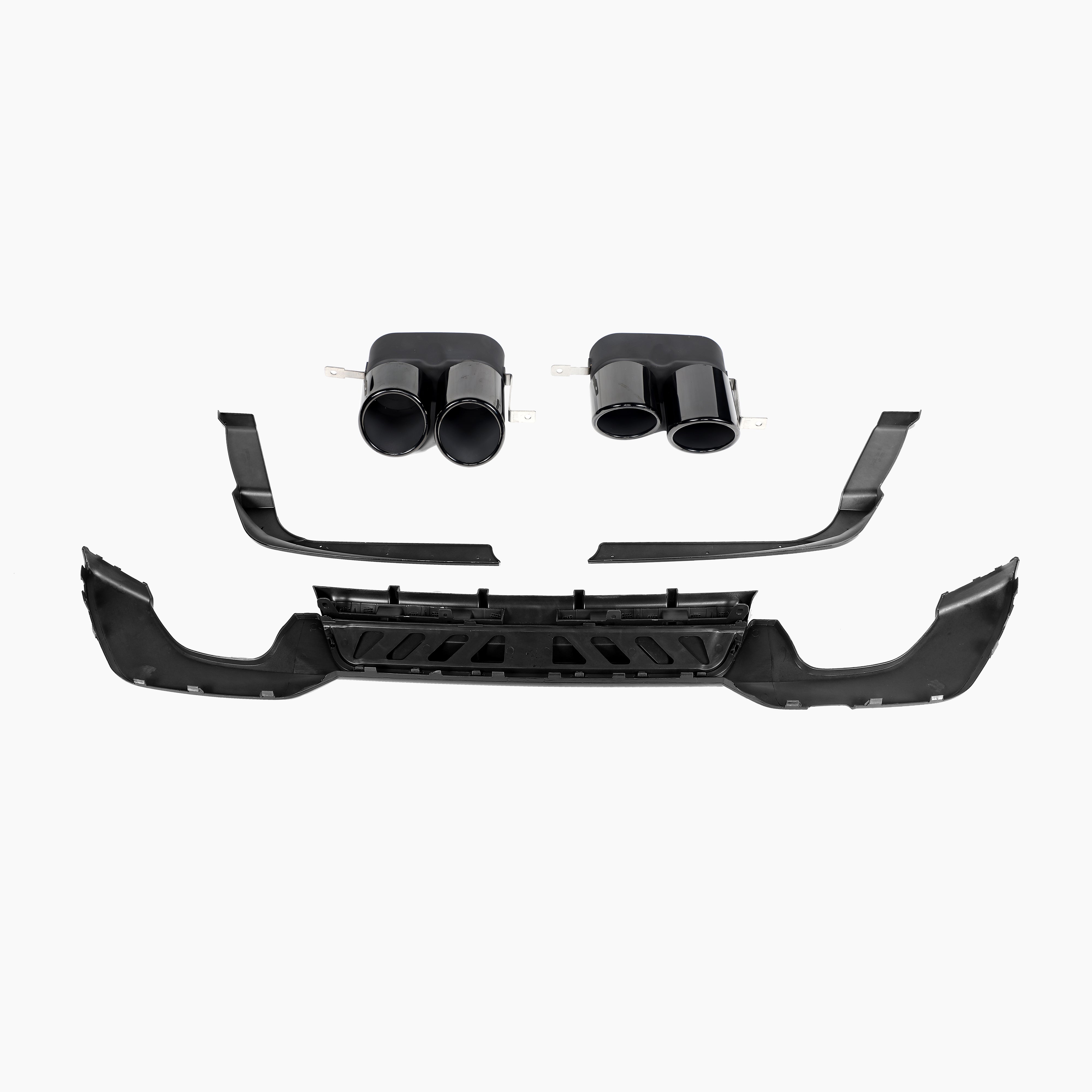 Rear Diffuser with Quad Exhaust Tips for BMW 3 Series G20/G21 Pre-LCI (2019–2022)