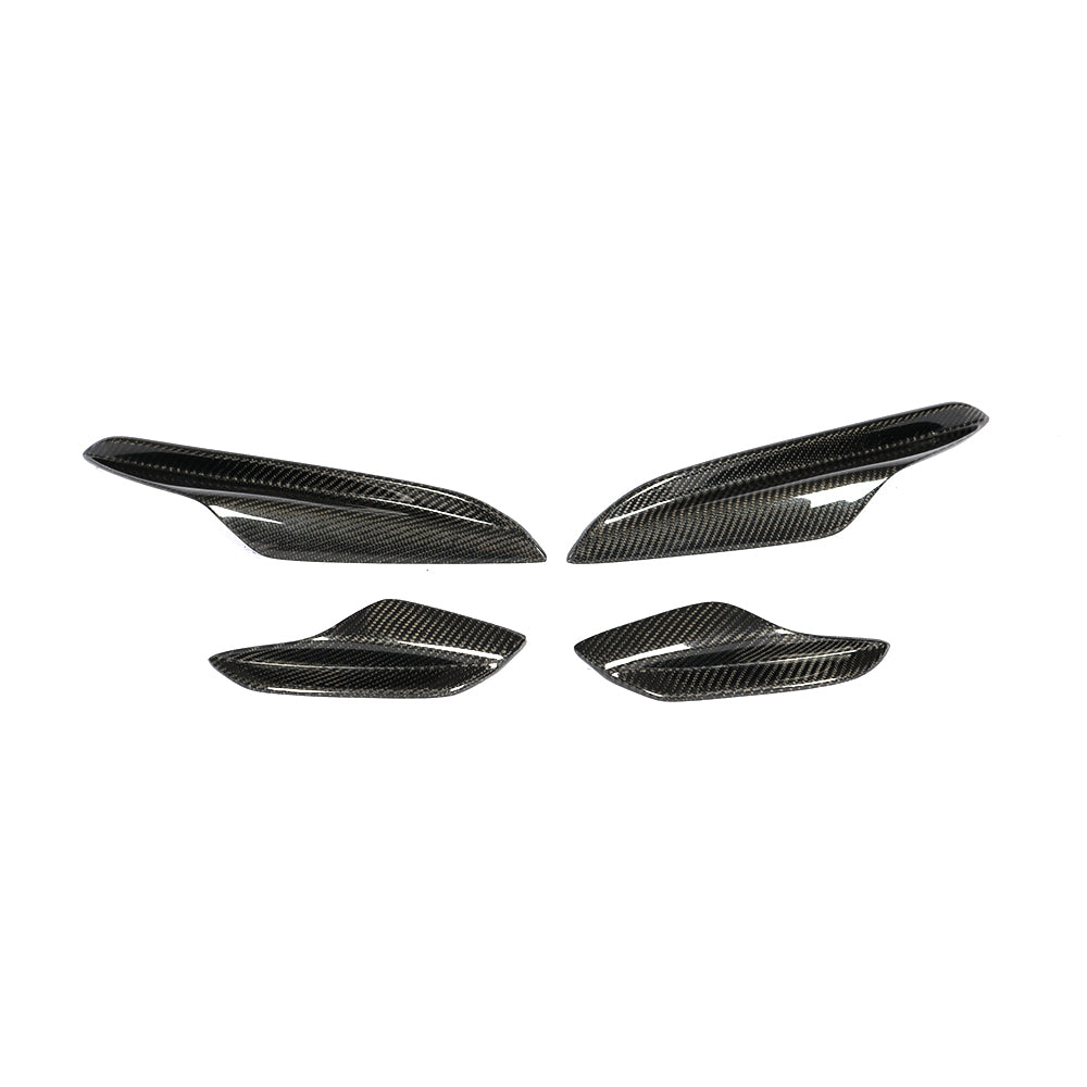 ST Style Carbon Fiber Front Canards for BMW 3 Series M3/E90/E92/E93 (2007–2013)