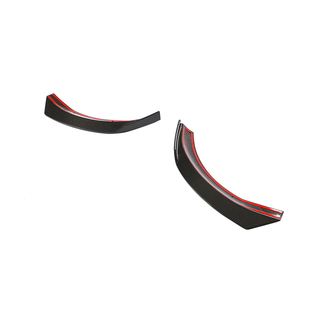 ST Style Carbon Fiber Front Splitters for Mercedes-Benz GLA 45 AMG X156 Facelift (2017–2019)