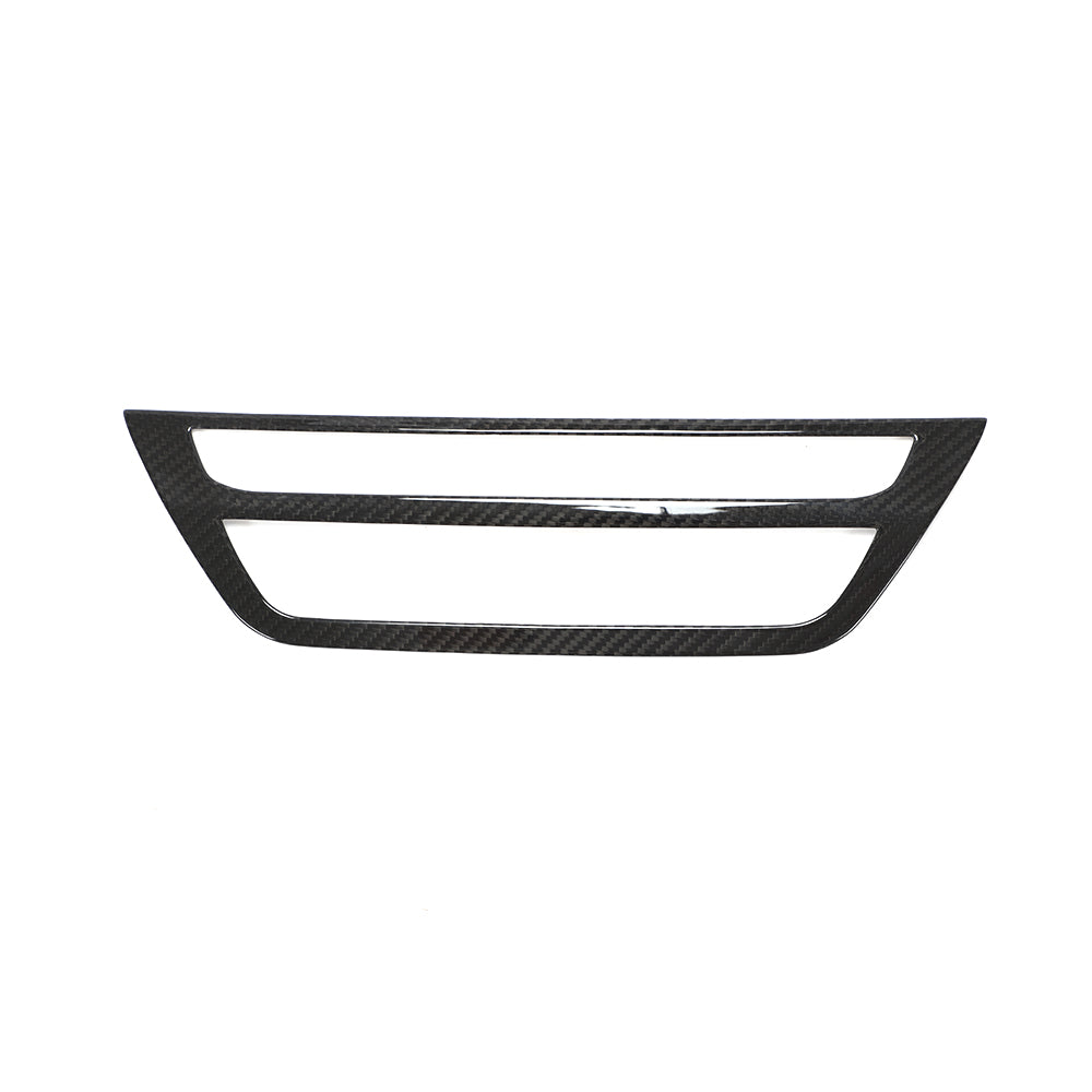 ST Style Carbon Fiber Center Console AC/CD Trims For BMW 5 Series G30 G31,  F90 M5 Pre-LCI (2017-2020)