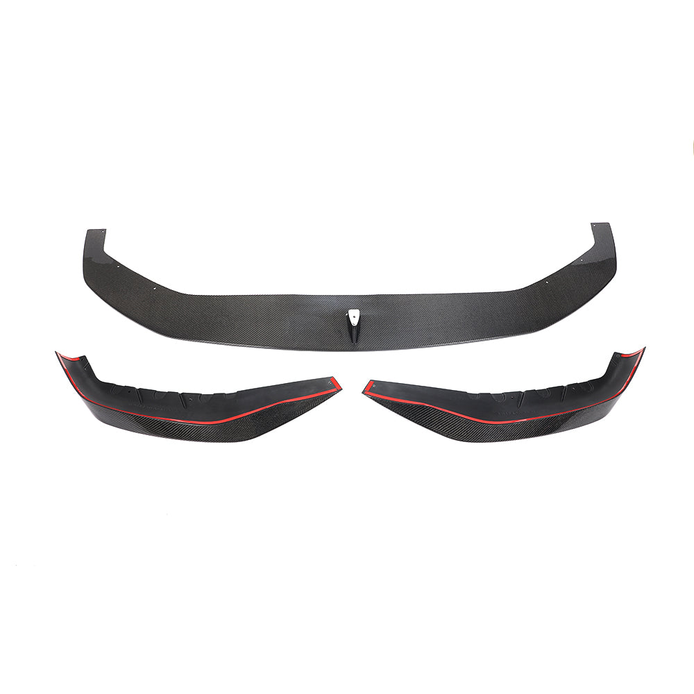 AC Style Carbon Fiber Front Lip for BMW 5 Series G30, G31 Pre-LCI M Sport (2017–2020)