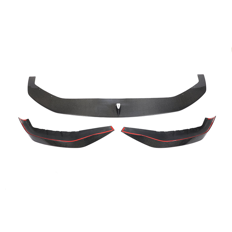 BMW 5 Series G30, G31 Pre-LCI M Sport  AC Style Carbon Fiber Front Lip