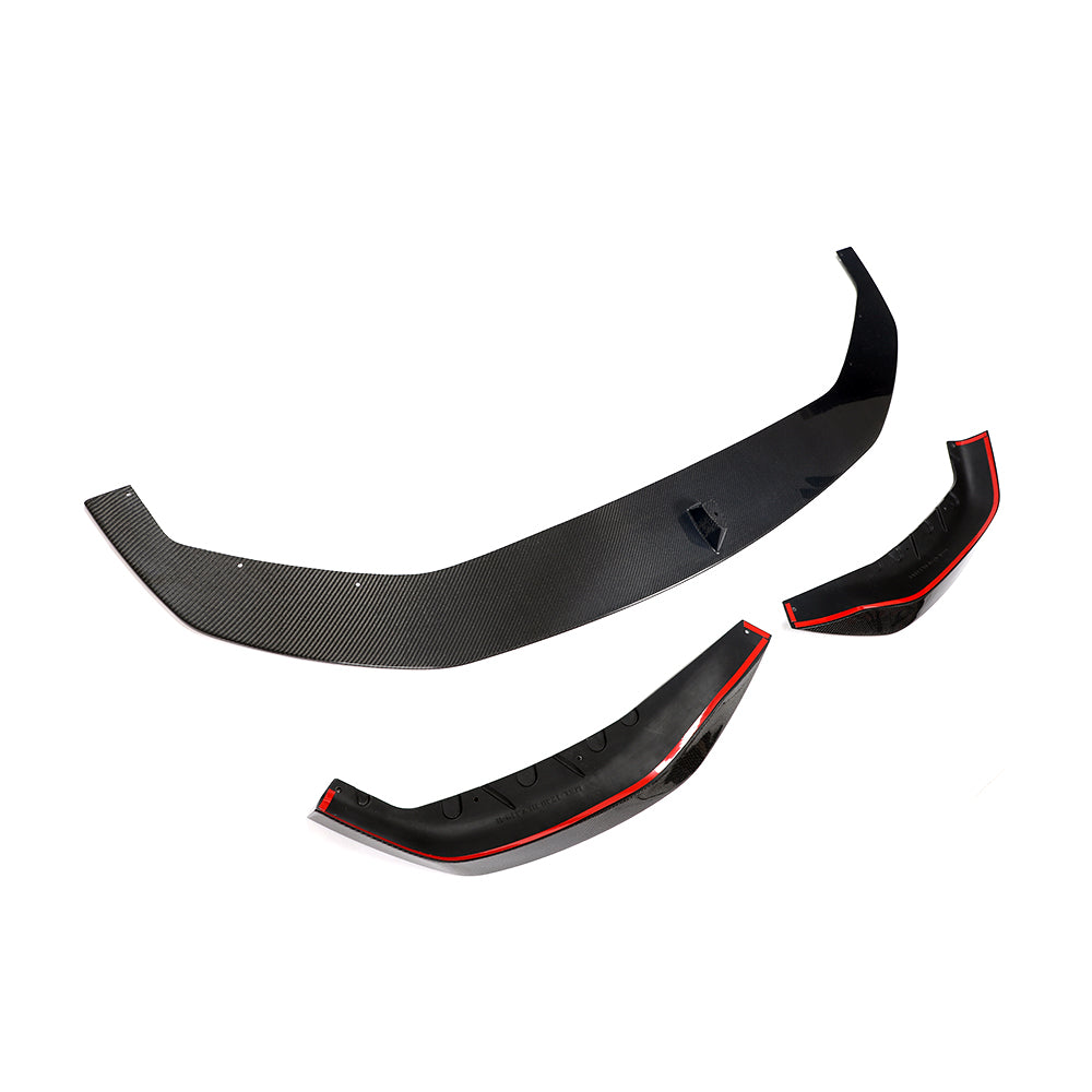 AC Style Carbon Fiber Front Lip for BMW 5 Series G30, G31 Pre-LCI M Sport (2017–2020)