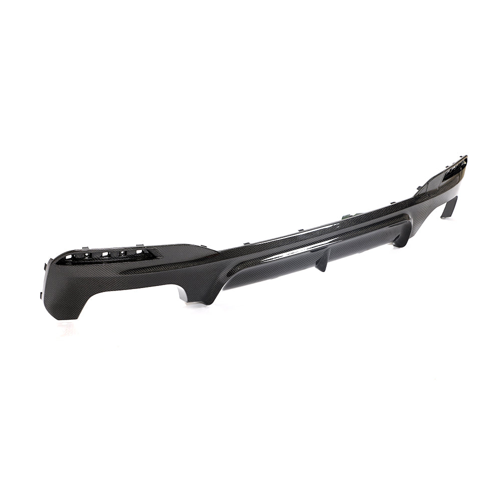 AC Style Carbon Fiber Rear Diffuser for BMW 5 Series G30 G31 Pre-LCI & LCI M Sport (2017–2023)