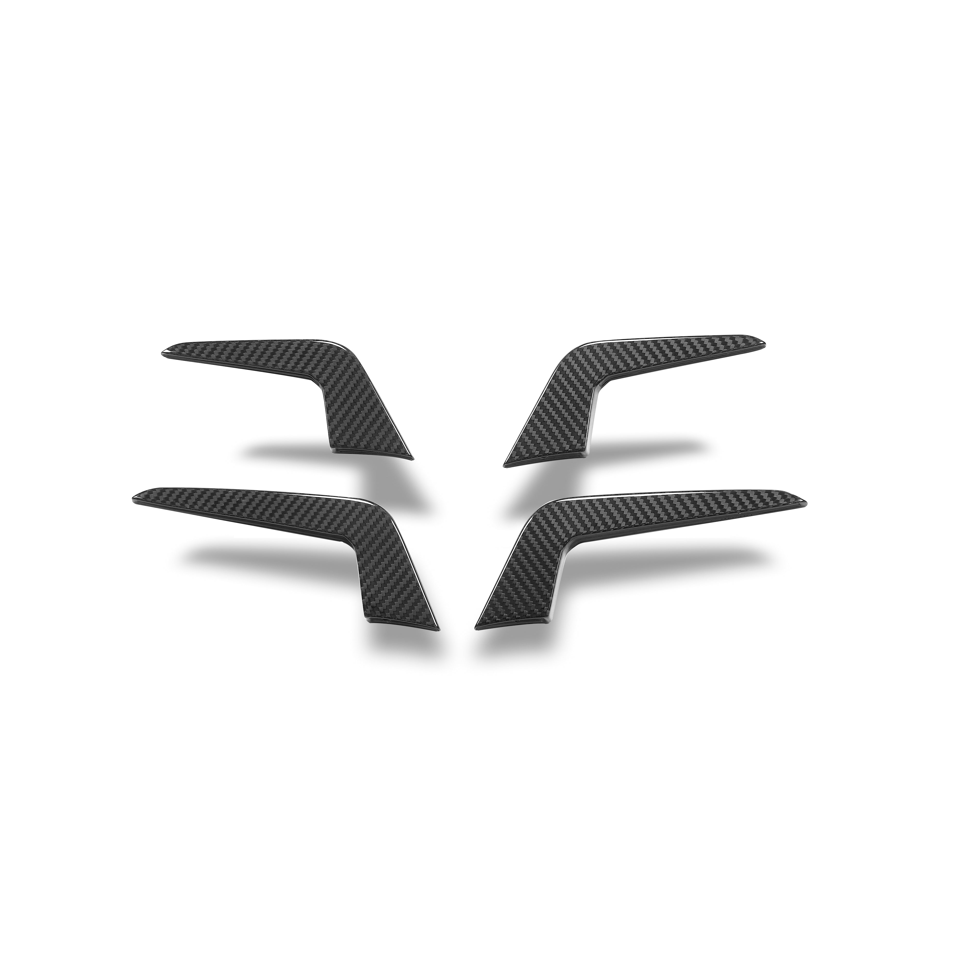 JC Style Carbon fiber canards for Audi RS5 B9.5(2020-2024)