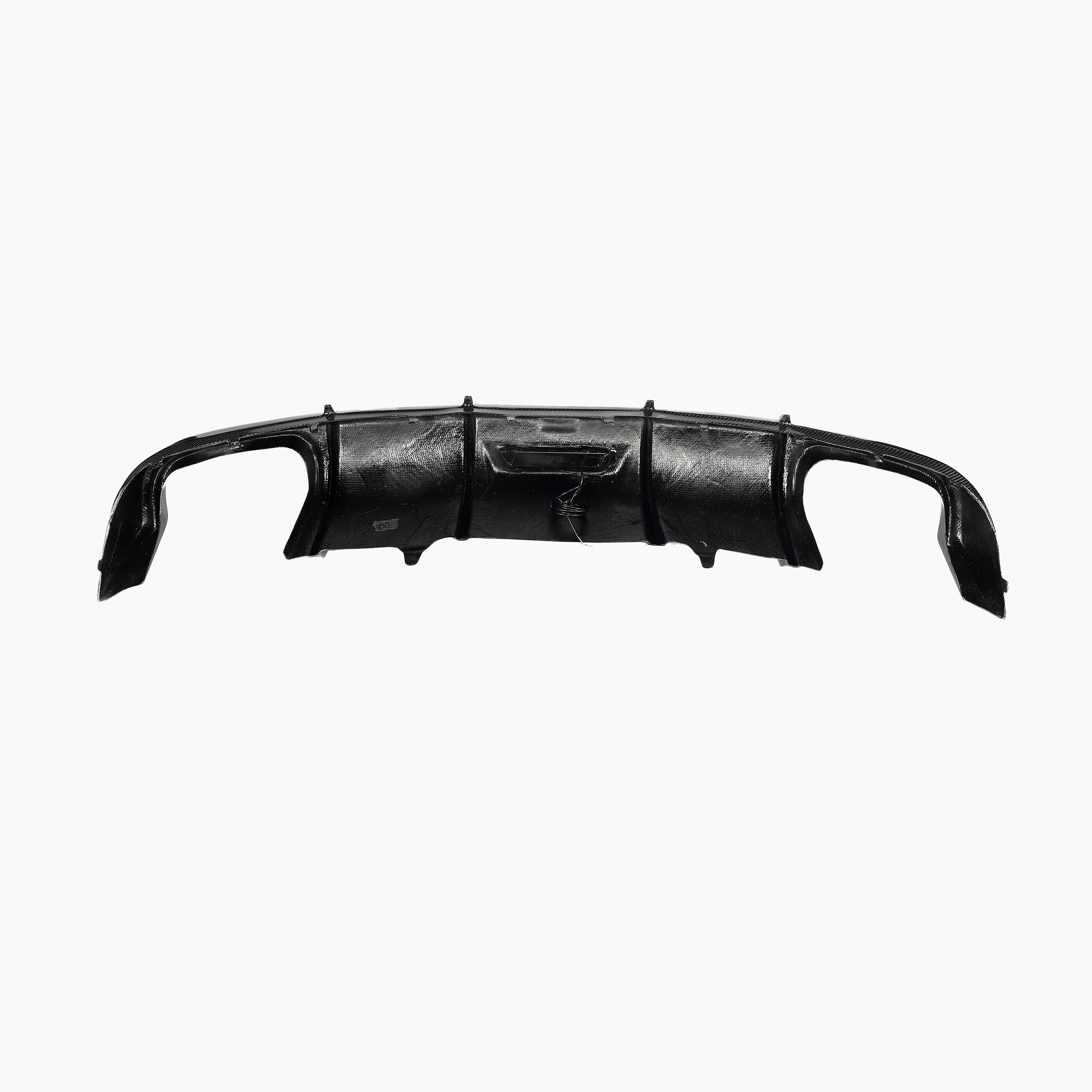 Kabul Style Carbon Fiber Rear Diffuser Dual Exhaust for Audi A4 B9 Pre-LCI (2016-2019)
