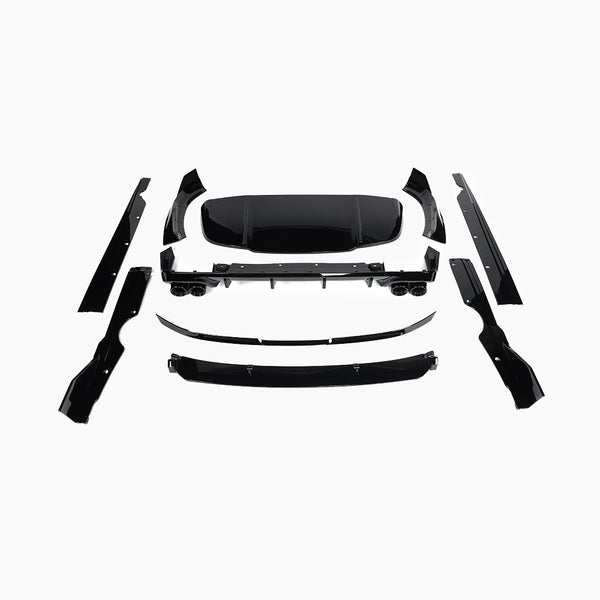 MP Style Gloss Black Aero Kit For BMW X1 U12(2023–present)