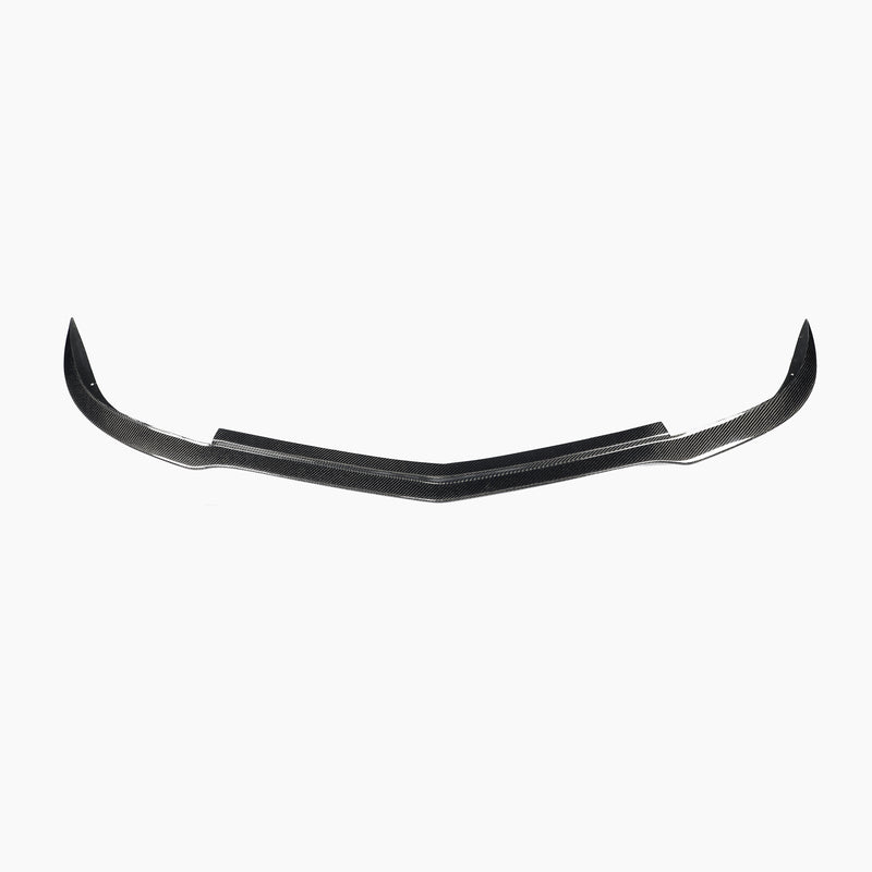 ST Style Carbon Fiber Front Lip for Mercedes Benz C63 W204 Sedan Facelift (2011-2015)