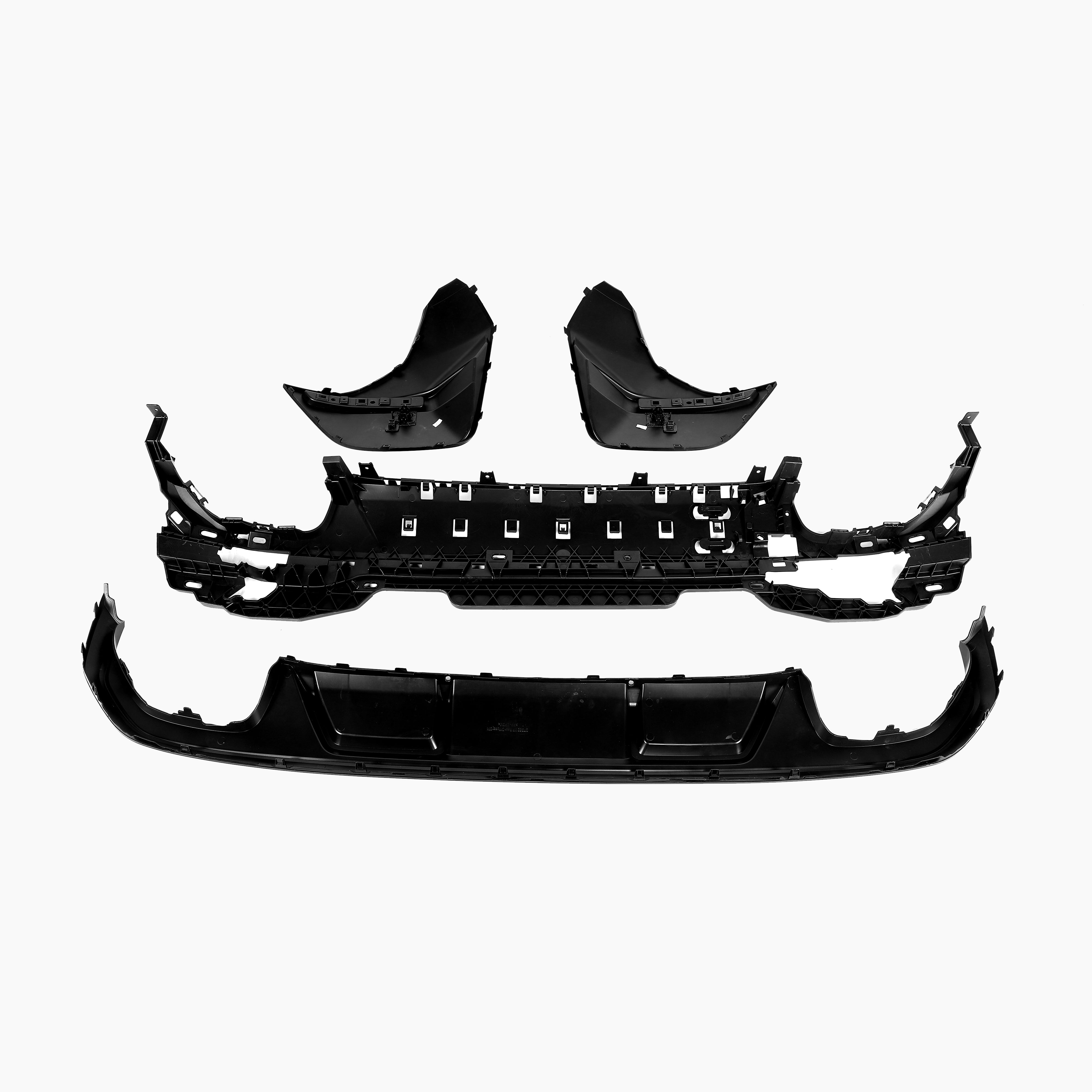 MP Style Gloss Black Diffuser for BMW 4 Series Gran G26(2021+)(Double Dual Out)