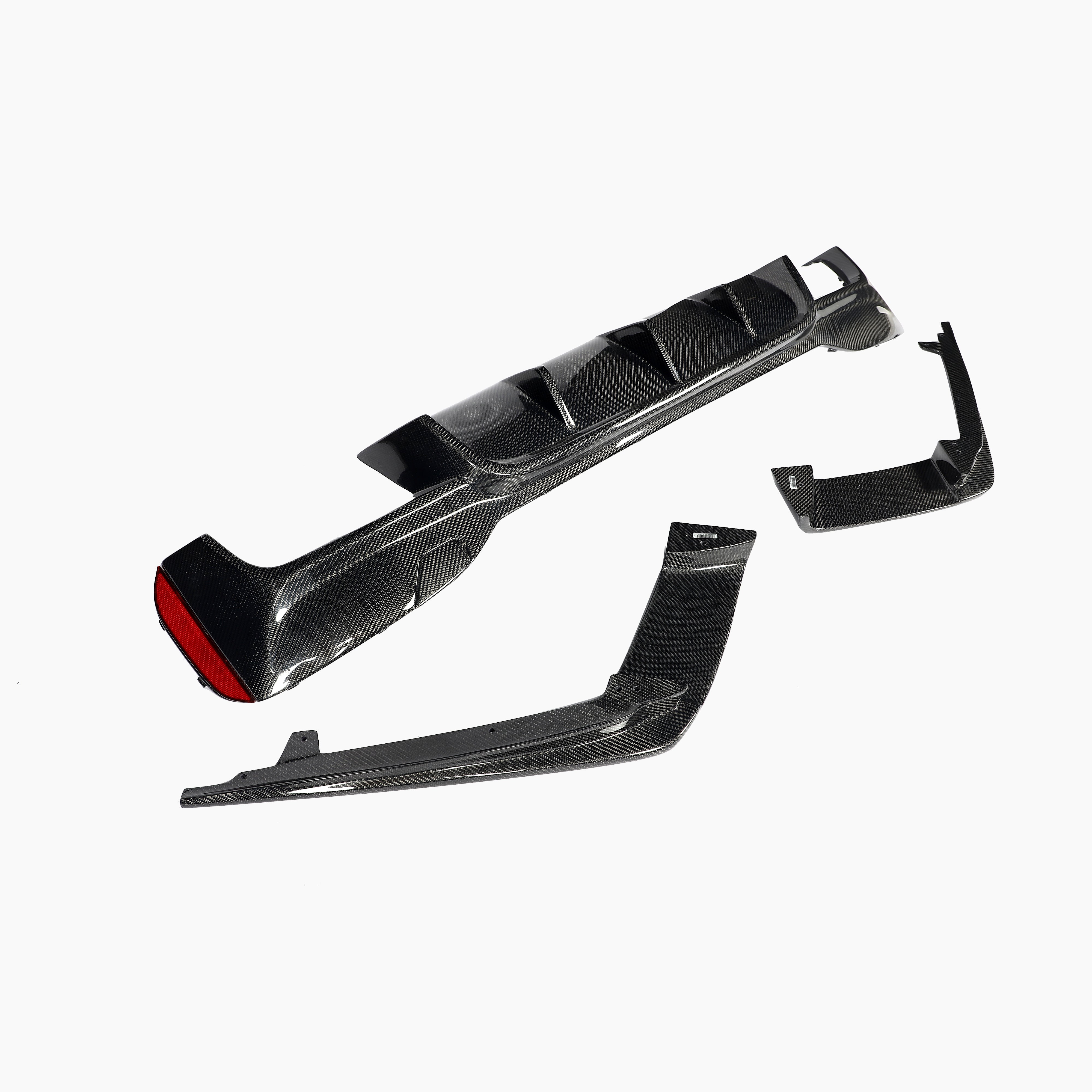 ST Style Carbon Fiber Rear Diffuser for BMW 5 Series G30/G31 Pre-LCI M Sport (2017–2020)