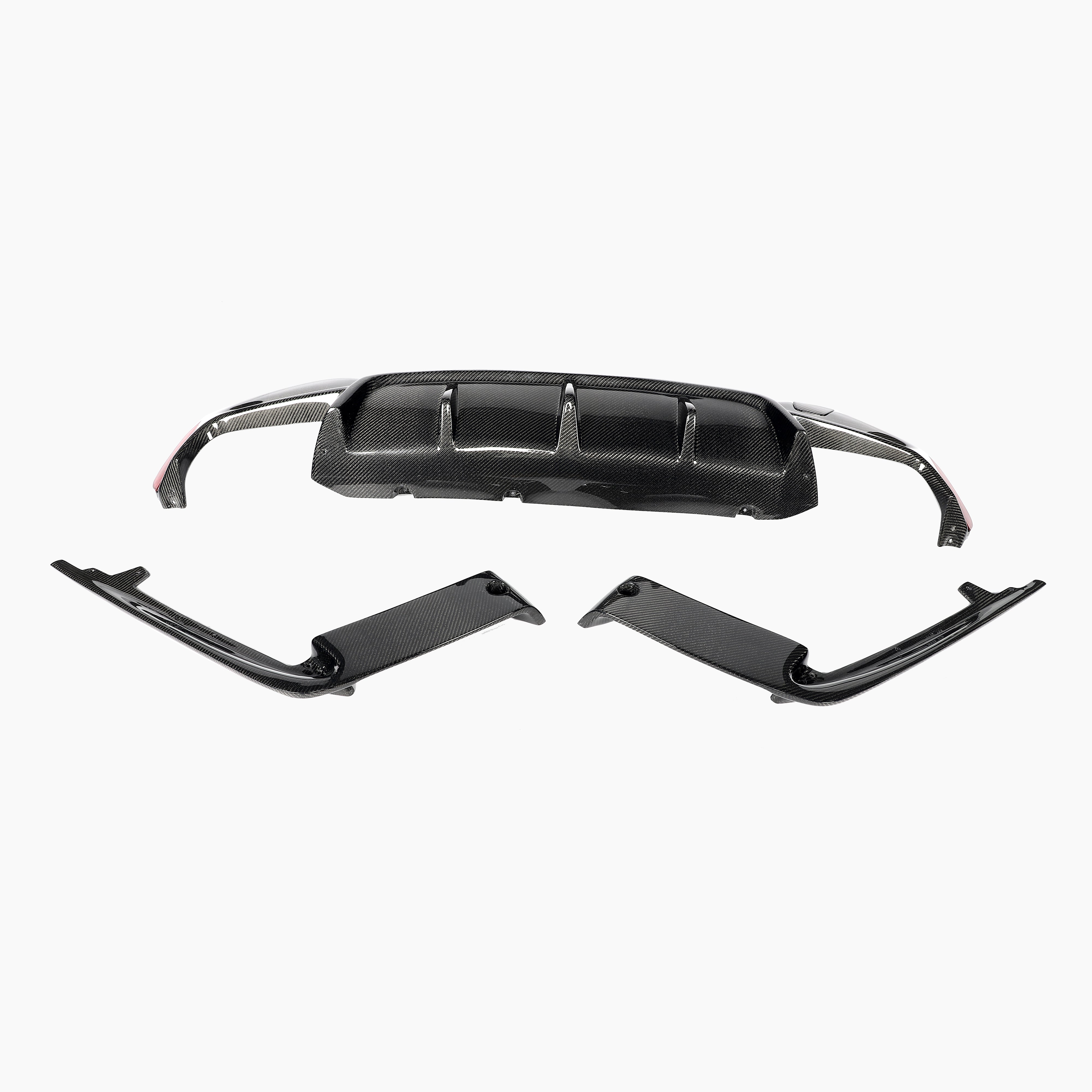 ST Style Carbon Fiber Rear Diffuser for BMW 5 Series G30/G31 Pre-LCI M Sport (2017–2020)