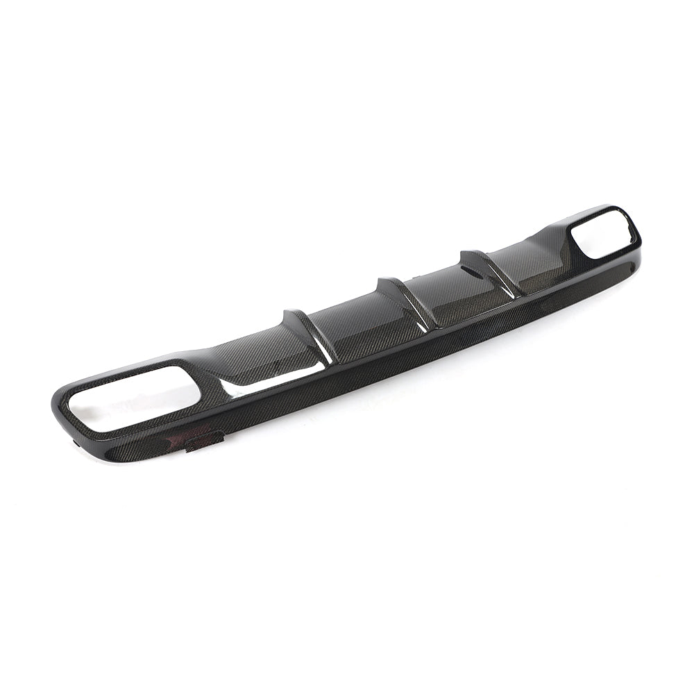 ST Style Carbon Fiber Rear Diffuser for Mercedes-Benz GLA 45 AMG X156 Pre‑Facelift (2014–2016)