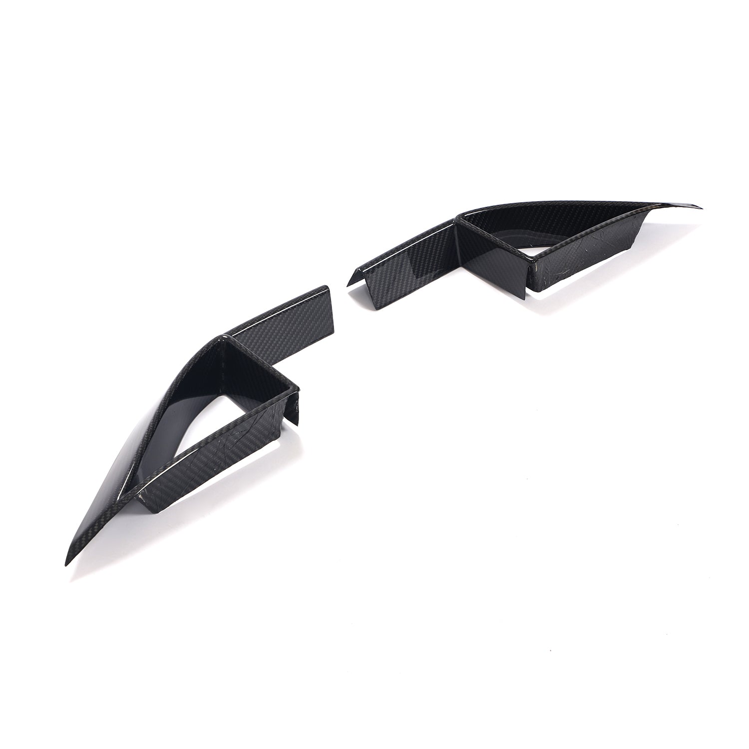ST Style Carbon Fiber Front Air Vents for Mercedes Benz E-Class W213 Facelift Sport (2021-2023)