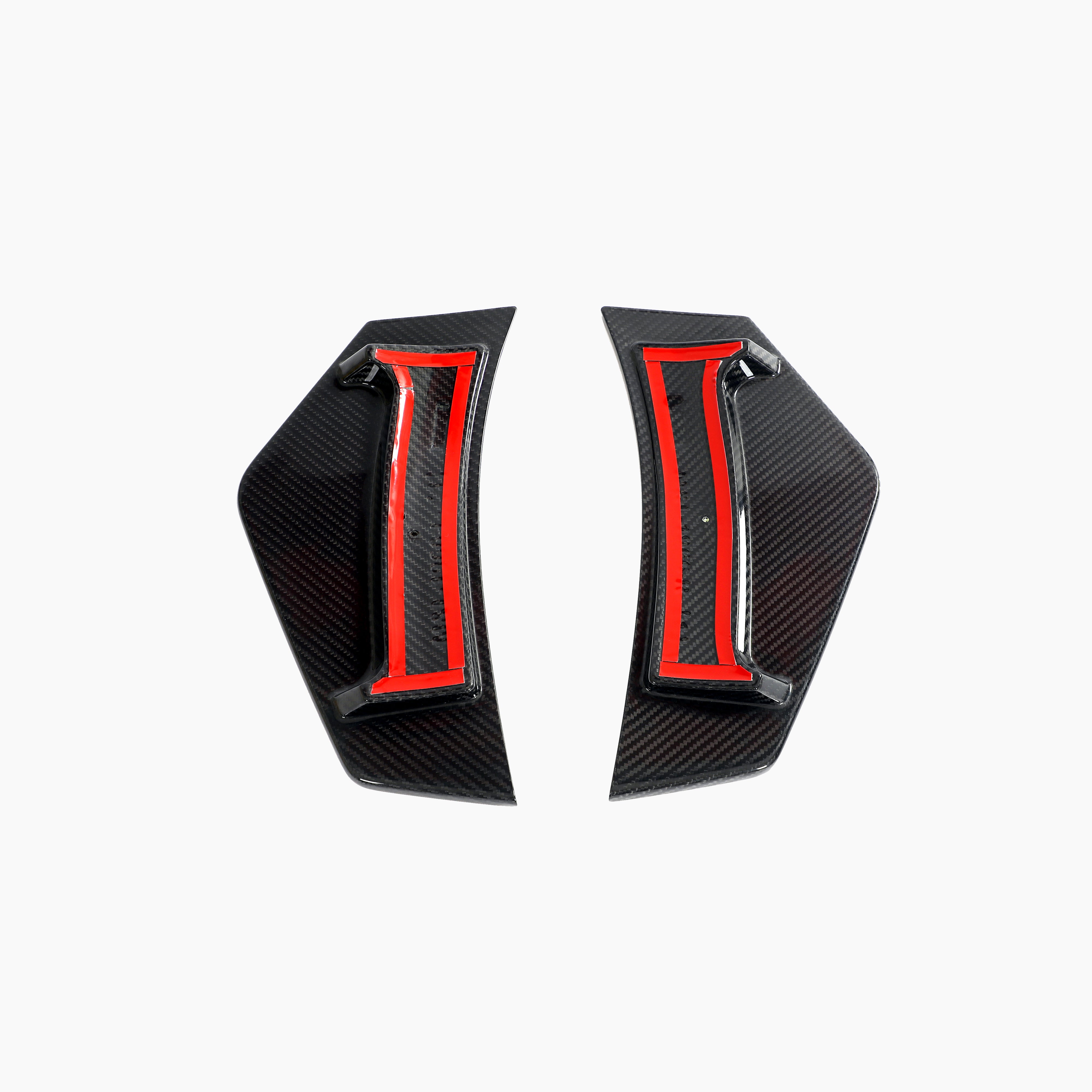 Performance Style Carbon Fiber Rear Splitters For Audi R8 4S LCI (2019–2023)