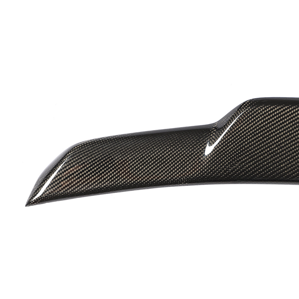 C74 Style Carbon Fiber Trunk Spoiler for Mercedes Benz E-Class W213 Pre-Facelift Sedan (2016-2020)